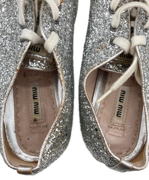 中古・古着通販】MIU MIU (ミュウミュウ) ビジューグリッター