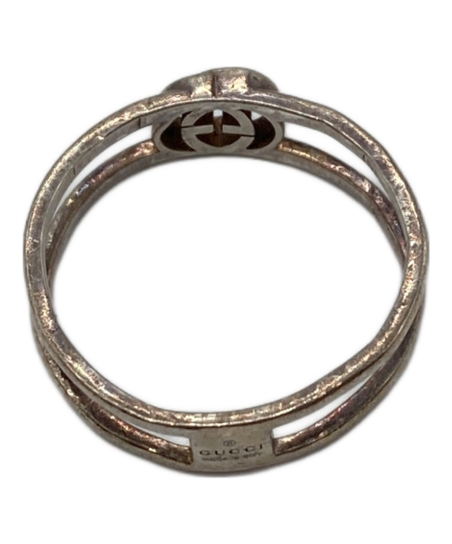 中古・古着通販】GUCCI (グッチ) インターロッキングGリング サイズ:19