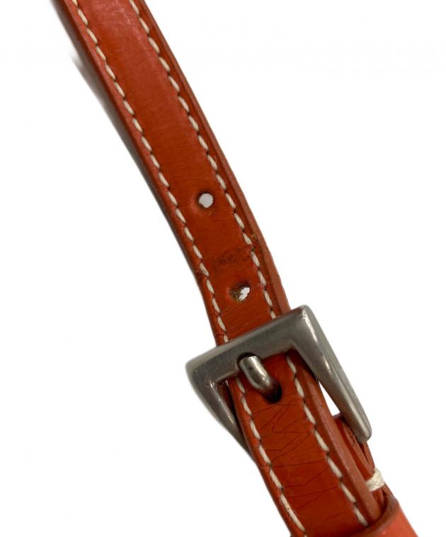 中古・古着通販】PRADA (プラダ) ショルダーバッグ ホワイト・オレンジ