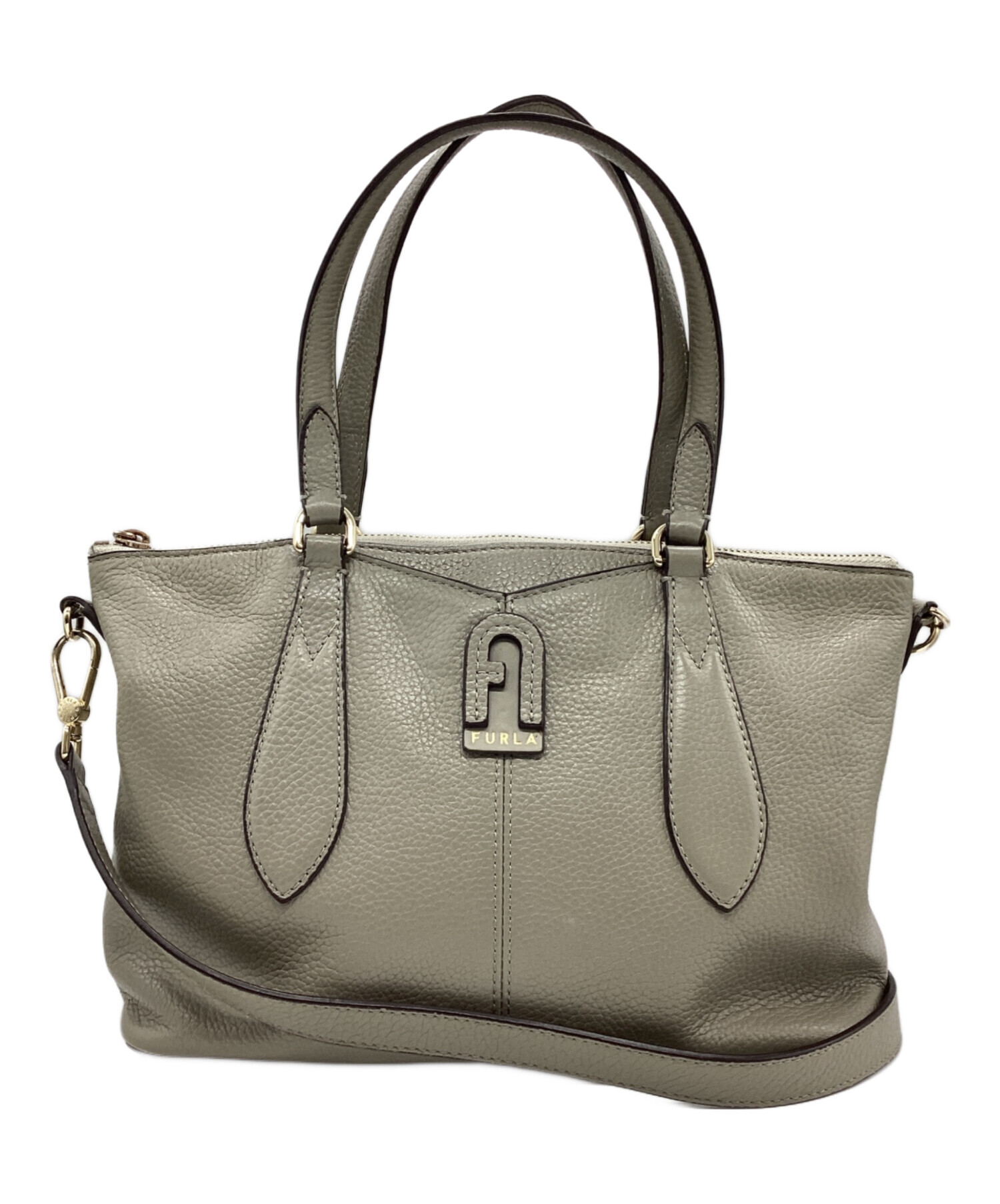 中古・古着通販】FURLA (フルラ) 2WAYショルダーバッグ ベージュ