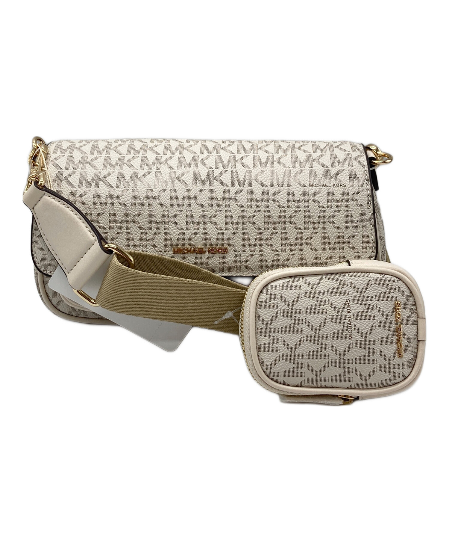 【新品未使用】MICHAEL KORS ショルダーバッグ 中古・古着通販】MICHAEL KORS (マイケルコース) ショルダーバッグ
