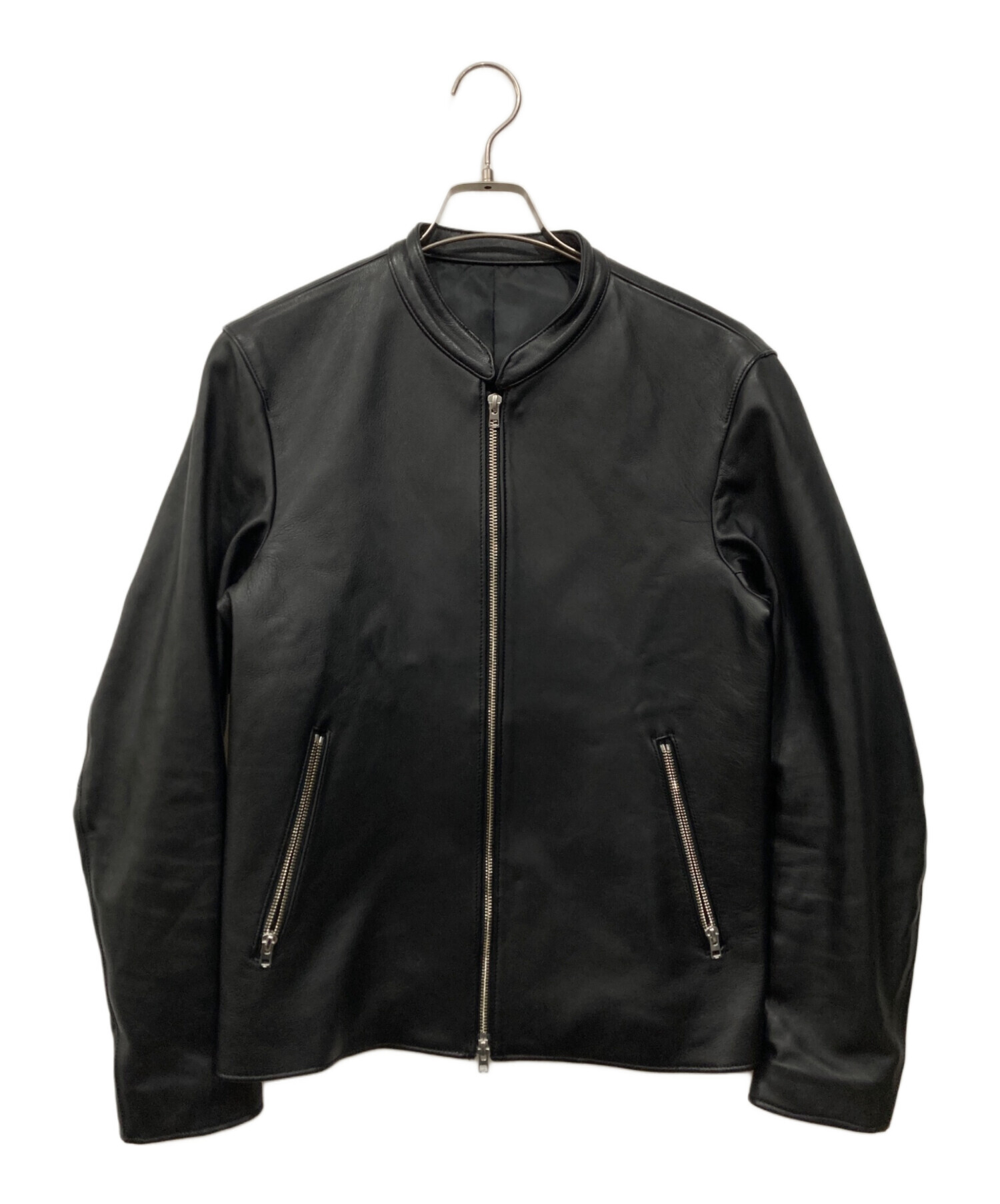 中古・古着通販】LIDnM (リドム) ラムレザーシングルライダース