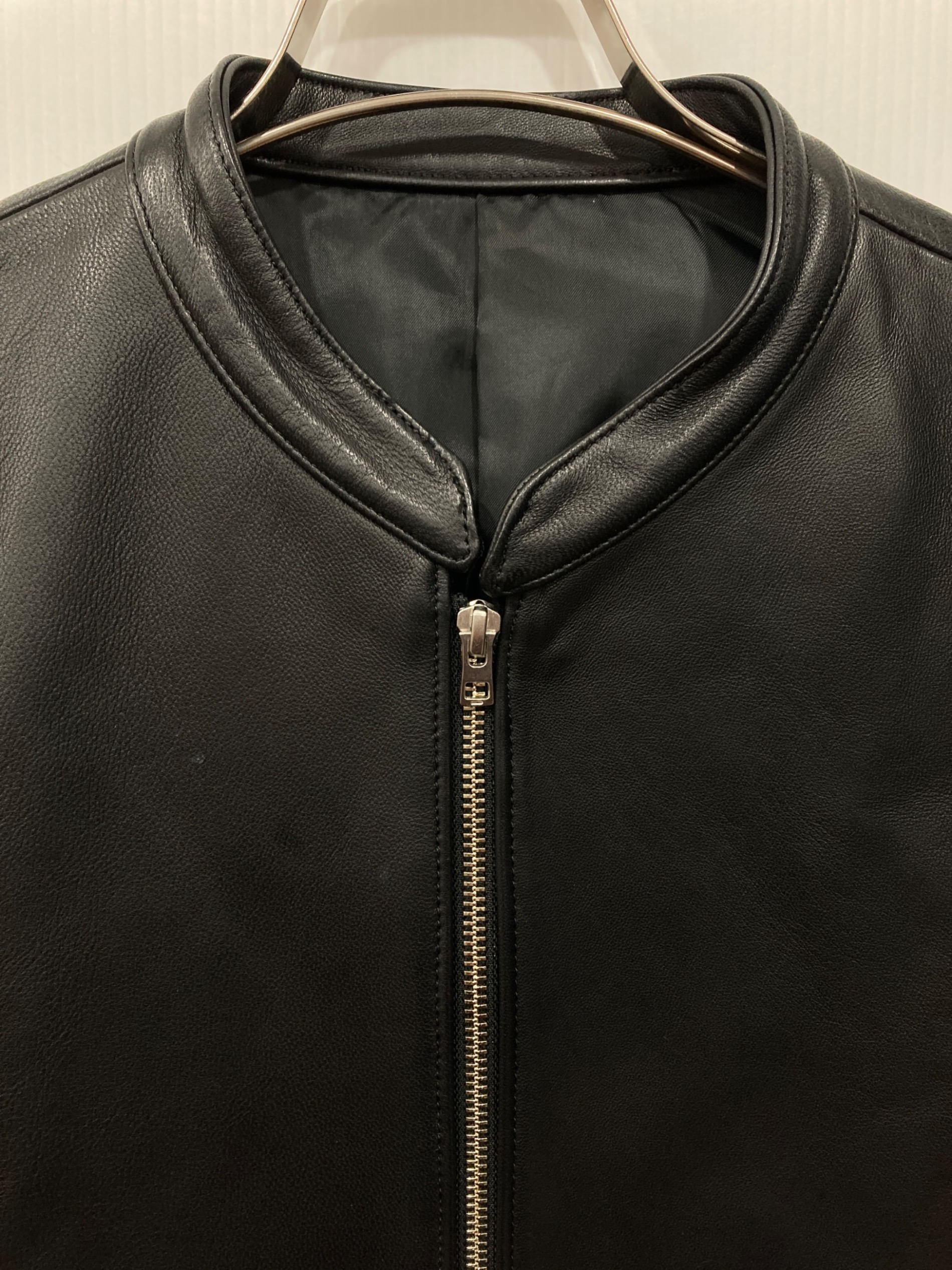 中古・古着通販】LIDnM (リドム) ラムレザーシングルライダース