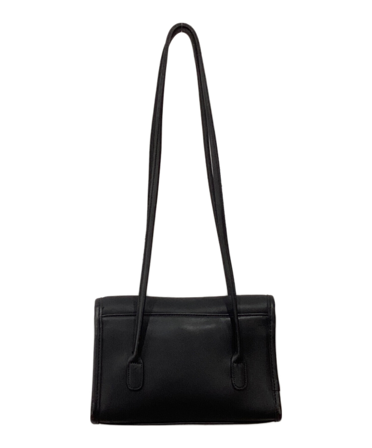 中古・古着通販】COACH (コーチ) レザートートバッグ ブラック