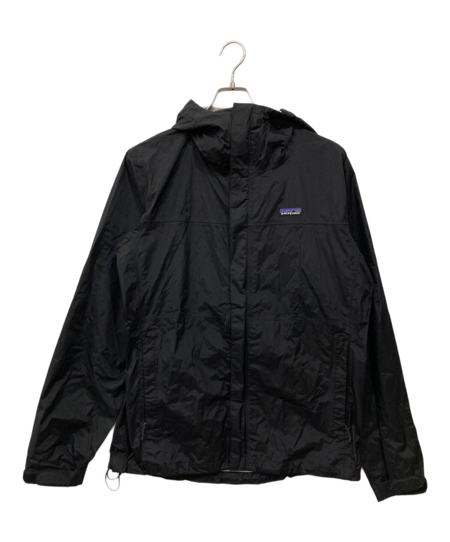 パタゴニア Patagoniaトレントシェルジャケット　アウター　ブラック　Ｓ 中古・古着通販】Patagonia (パタゴニア) トレントシェルジャケット