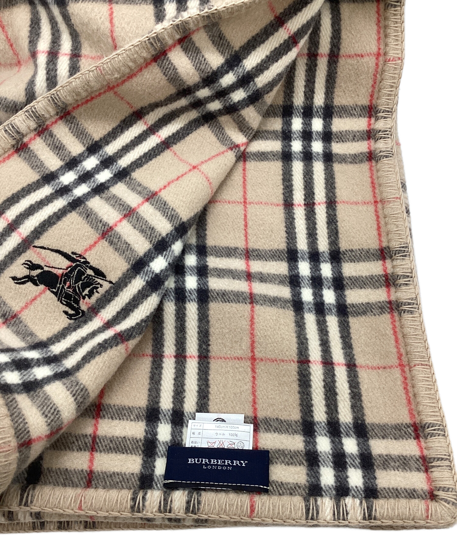 中古・古着通販】BURBERRY LONDON (バーバリーロンドン) ブランケット