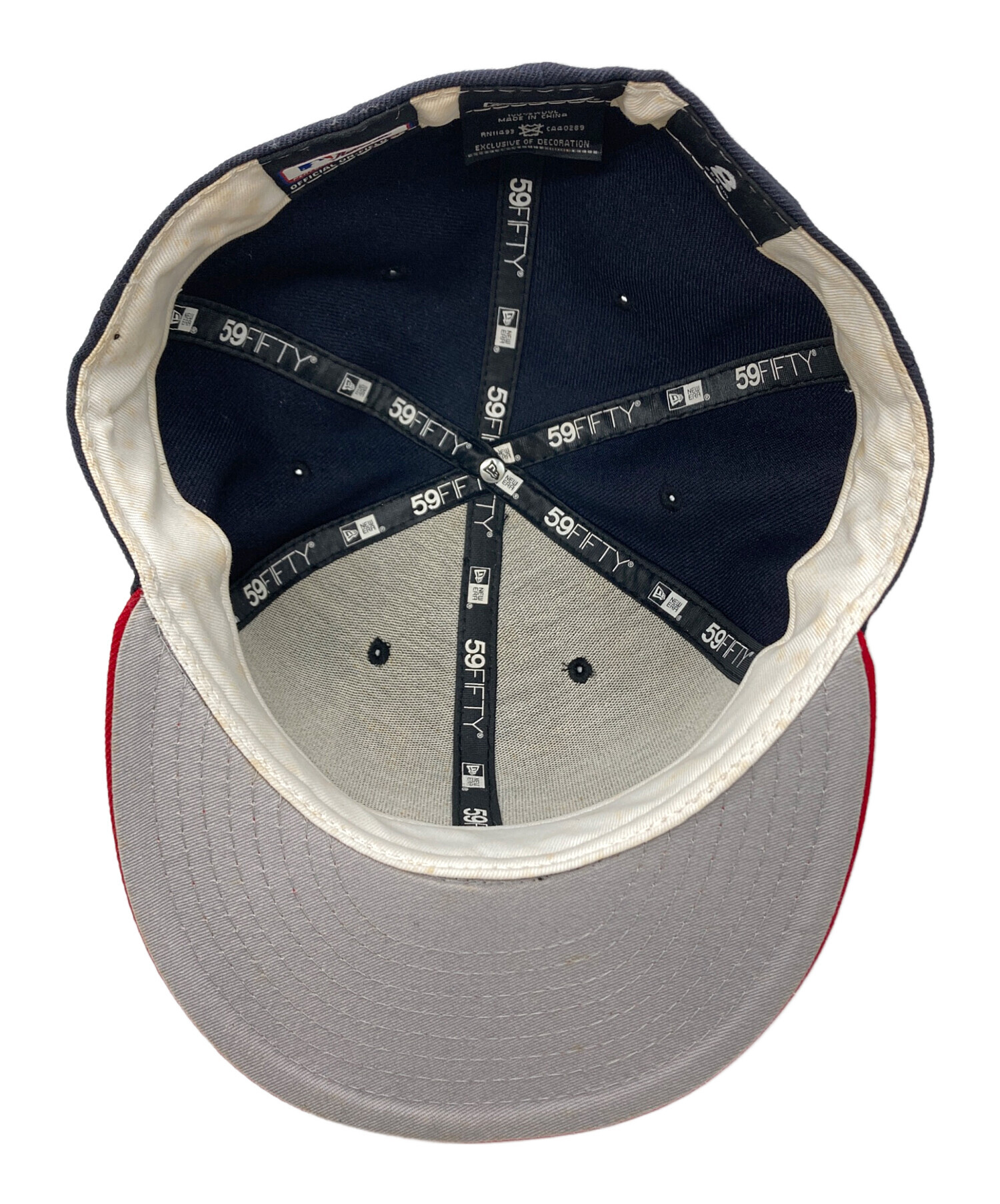 中古・古着通販】New Era (ニューエラ) キャップ ネイビー サイズ:8
