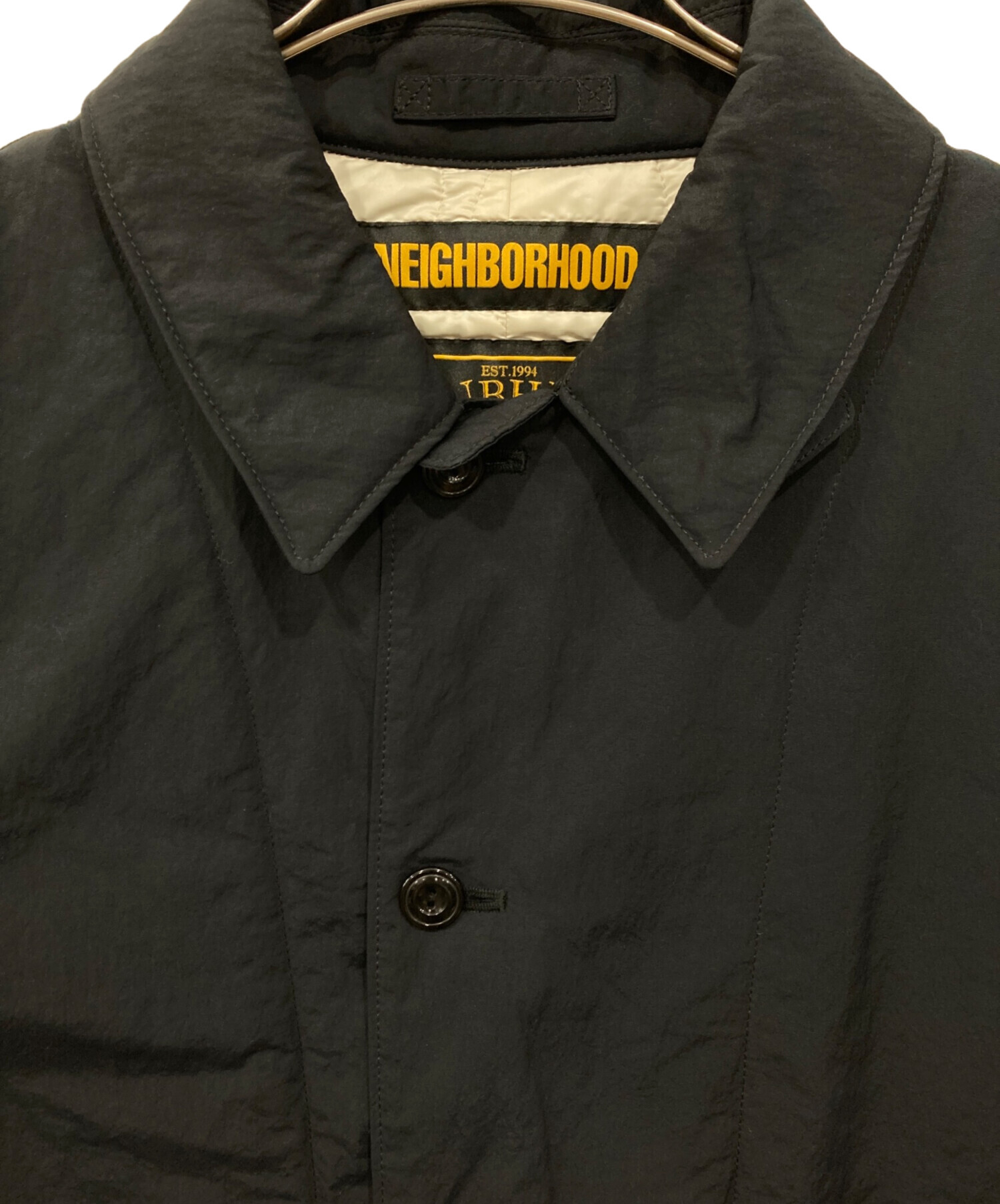 中古・古着通販】NEIGHBORHOOD (ネイバーフッド) 中綿ステンカラコート