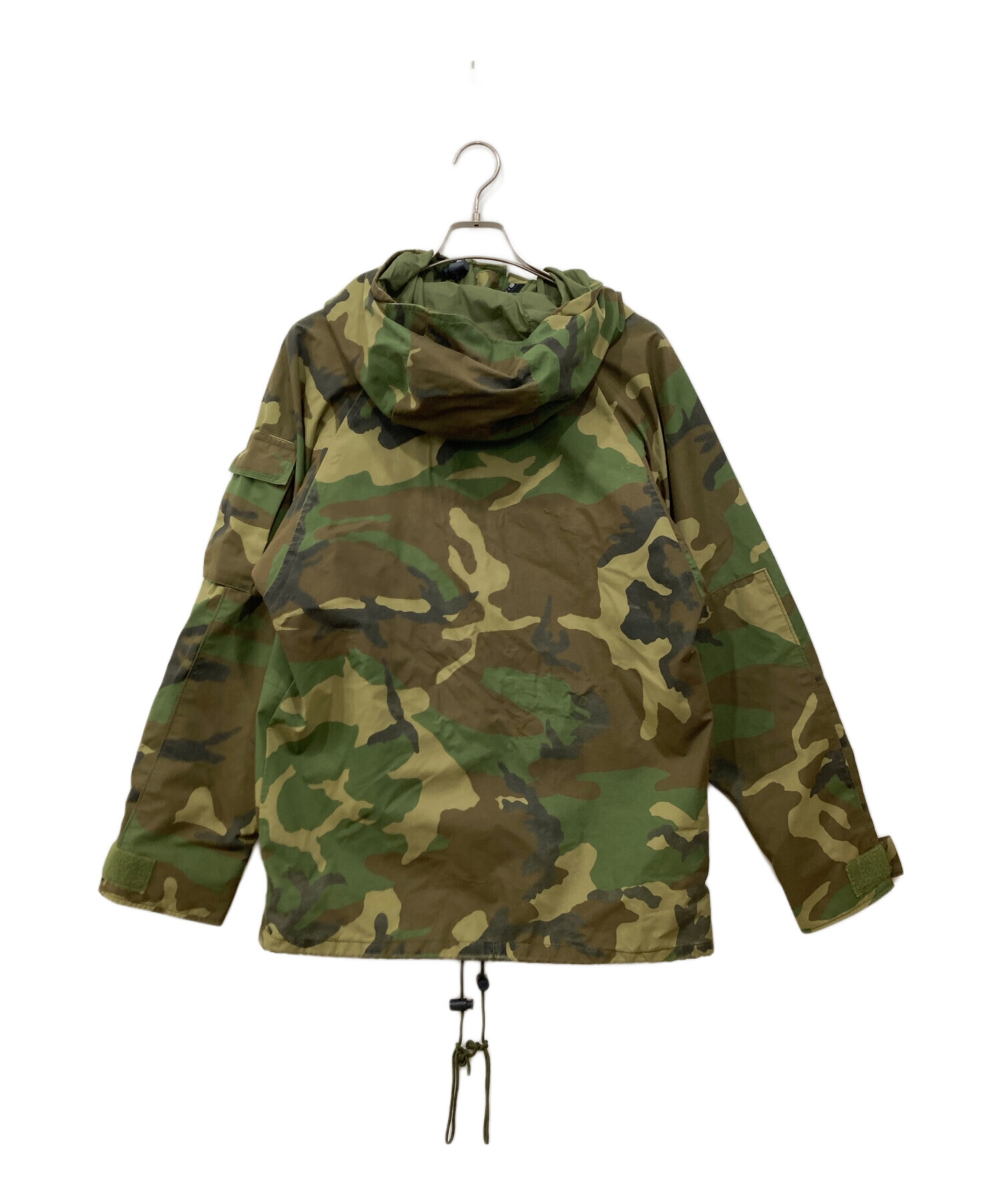 size:L us army アーミー 80s モスキートパーカー カーキ 中古・古着通販】US ARMY (ユーエスアーミー) ウッドランドカモ