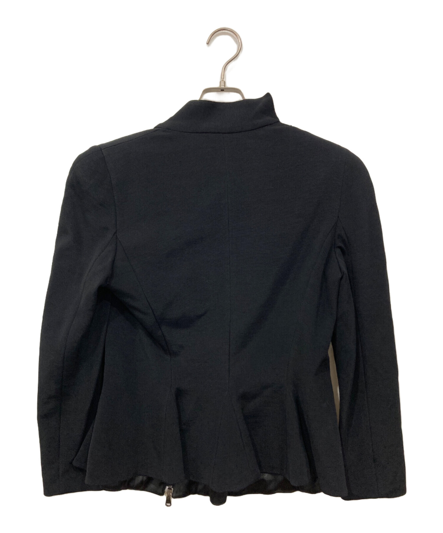 EMPORIO ARMANI ビジューノーカラージャケット 中古・古着通販】EMPORIO ARMANI (エンポリオ アルマーニ) ノーカラー