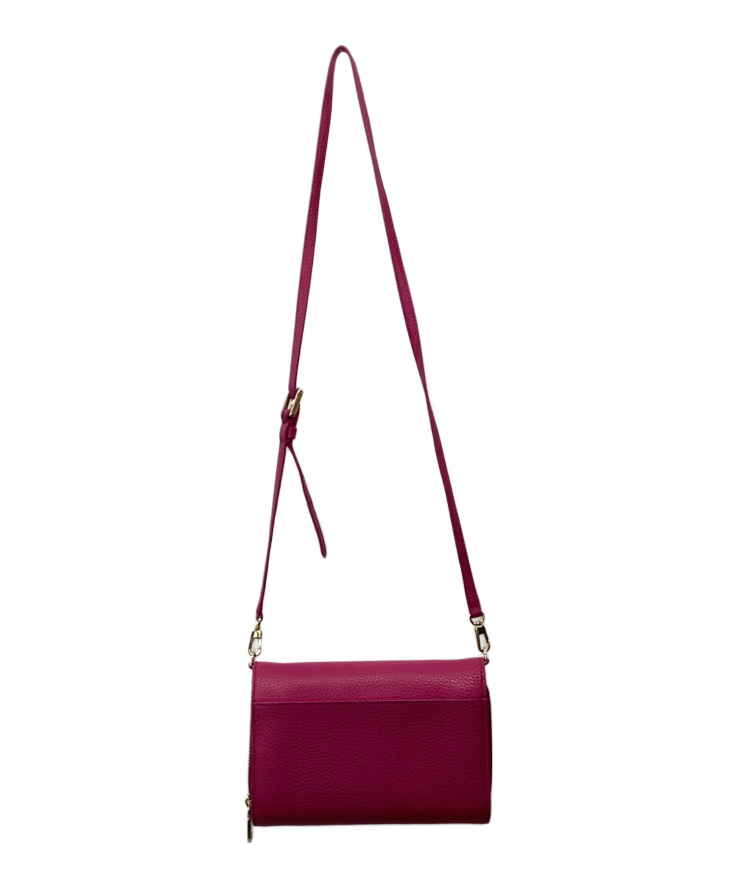 TORY BURCH ピンク ショルダーバッグ　正真正銘正規 中古・古着通販】TORY BURCH (トリーバーチ) レザーショルダーバッグ