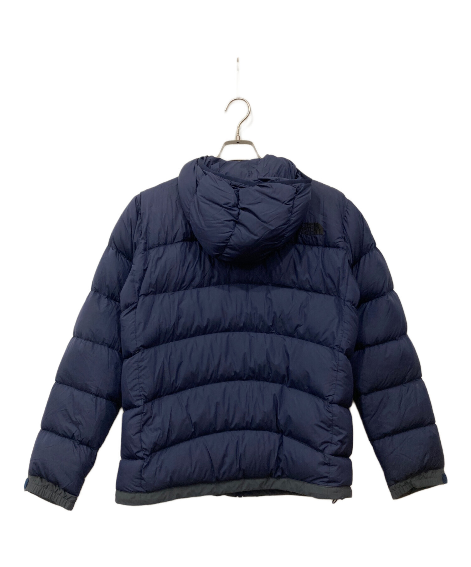 THE NORTH FACE フード付きダウンジャケット 80 ネイビー 中古・古着通販】THE NORTH FACE (ザ ノース フェイス) アコンカグア