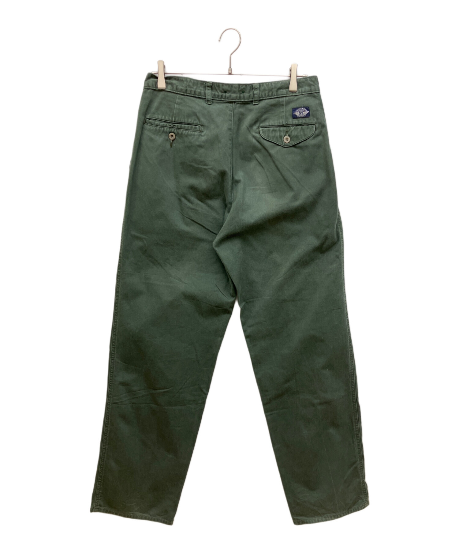 中古・古着通販】DOCKERS (ドッカーズ) 90s タックパンツ カーキ