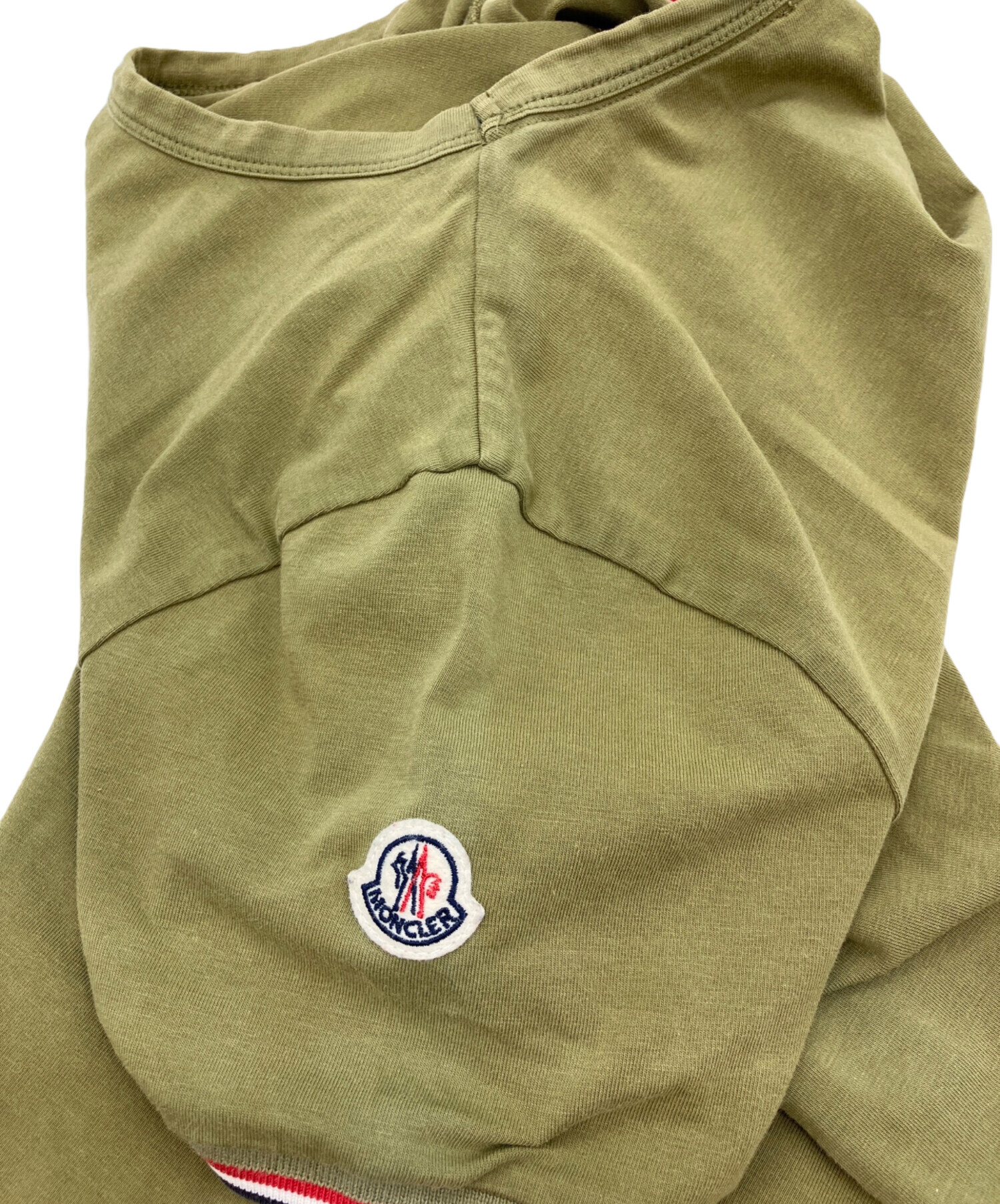 中古・古着通販】MONCLER (モンクレール) MAGLIA T-SHIRT カーキ 
