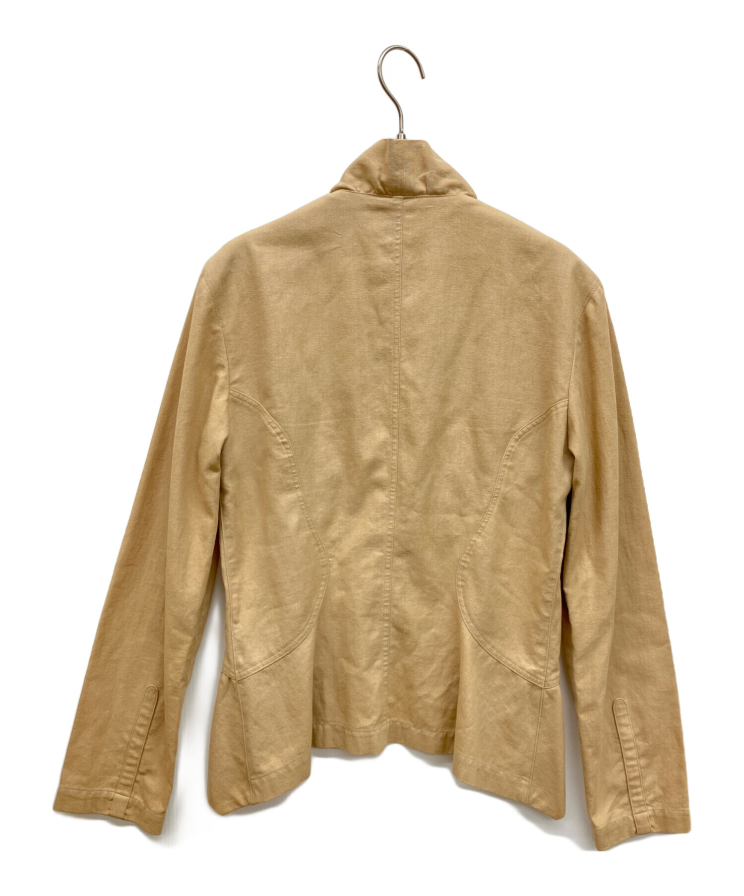 中古・古着通販】ISSEY MIYAKE (イッセイミヤケ) フリル付ジャケット 