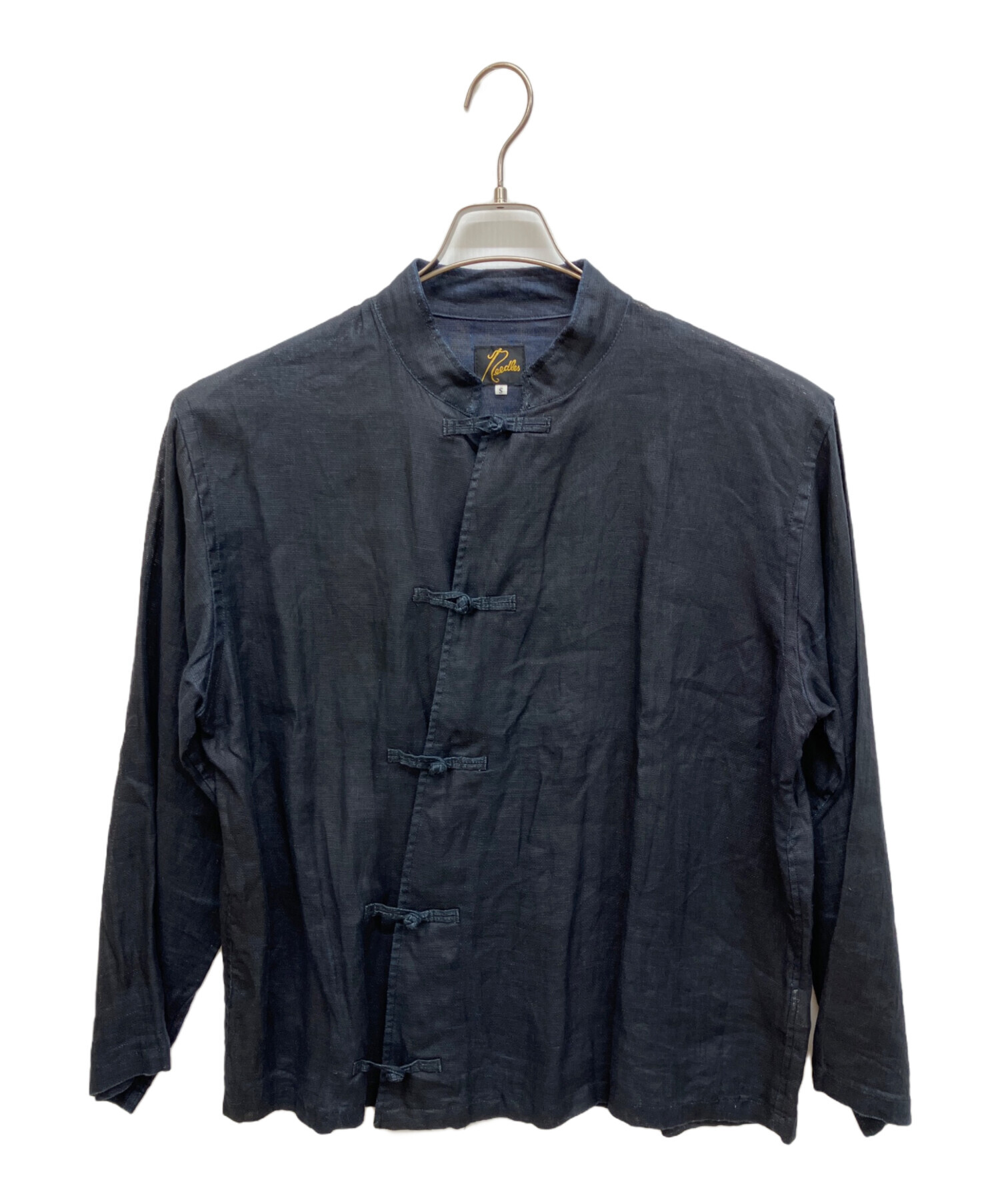 中古・古着通販】Needles (ニードルズ) China Shirt - Linen Cloth