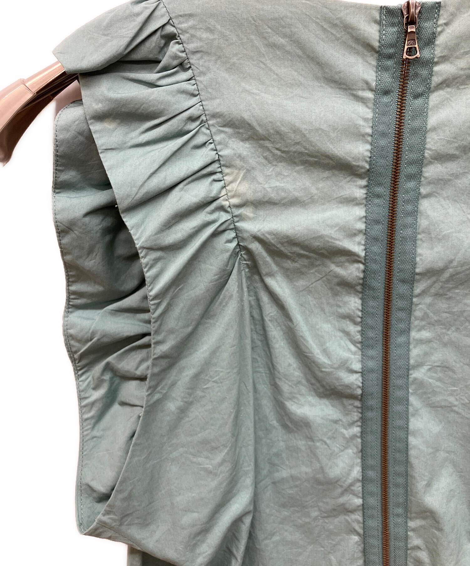 中古・古着通販】MARNI (マルニ) ノースリーブワンピース グリーン
