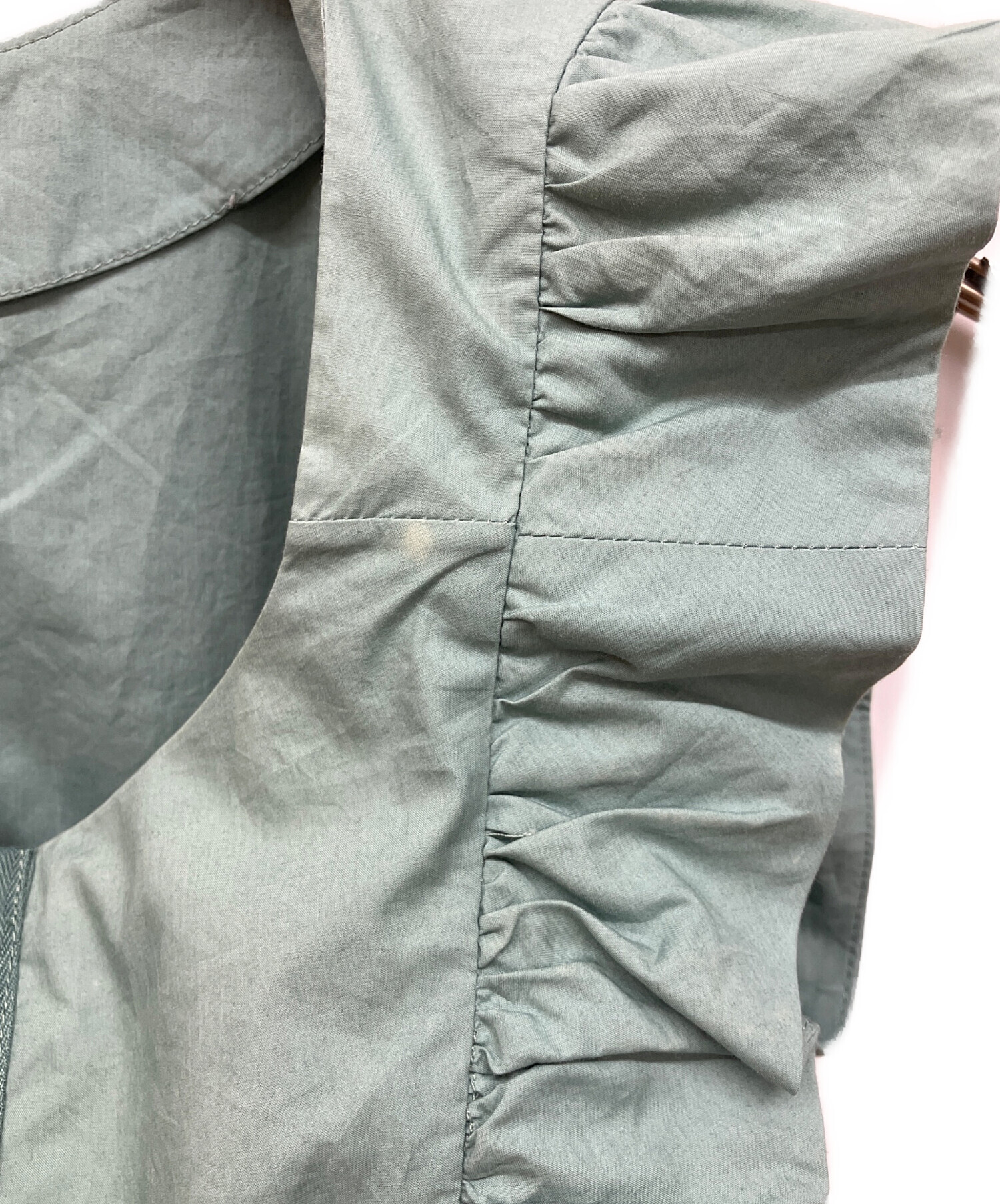 中古・古着通販】MARNI (マルニ) ノースリーブワンピース グリーン