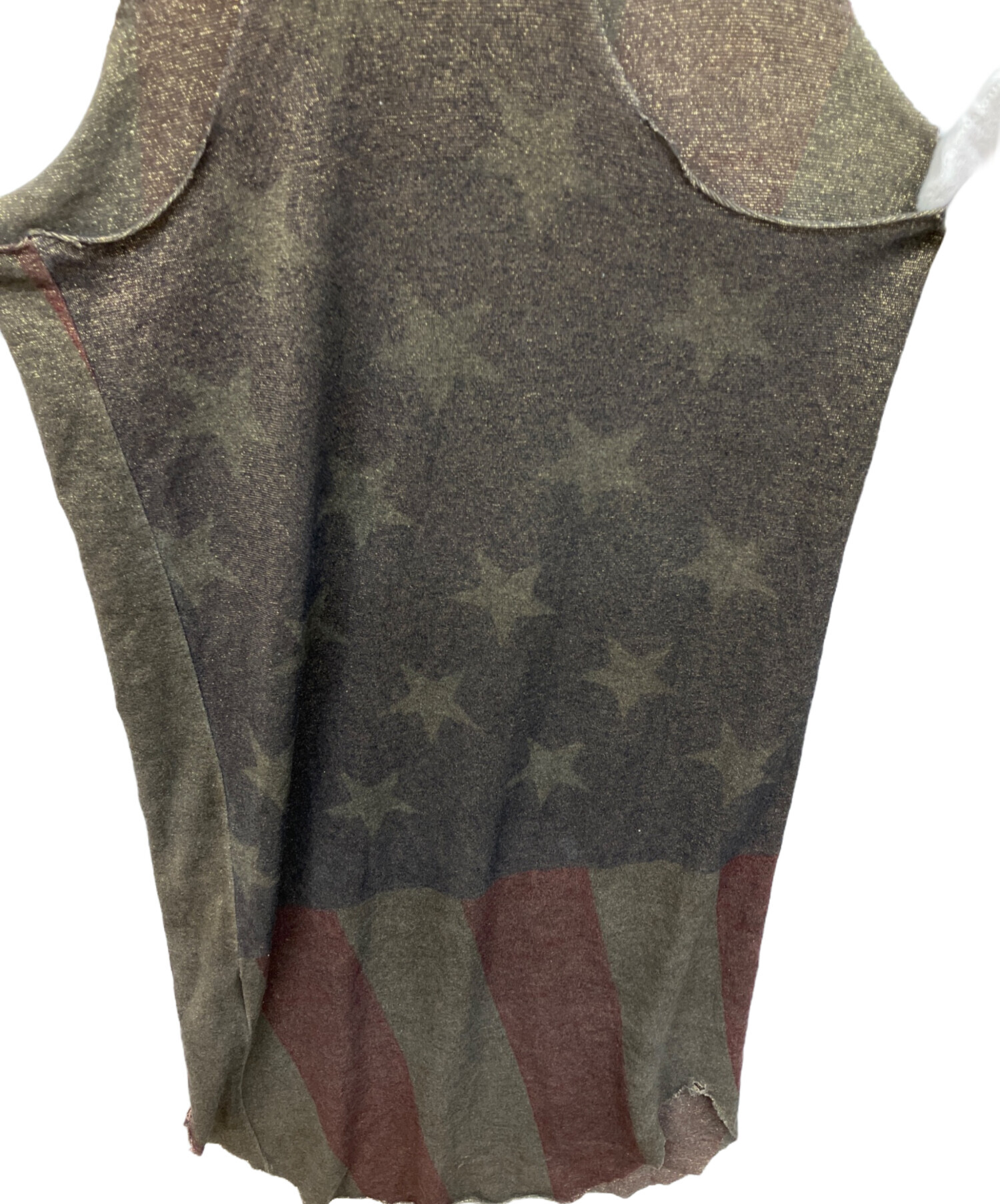 ルグランブルー LGB ノースリーブカットソー Vネック 象 CIRCUS