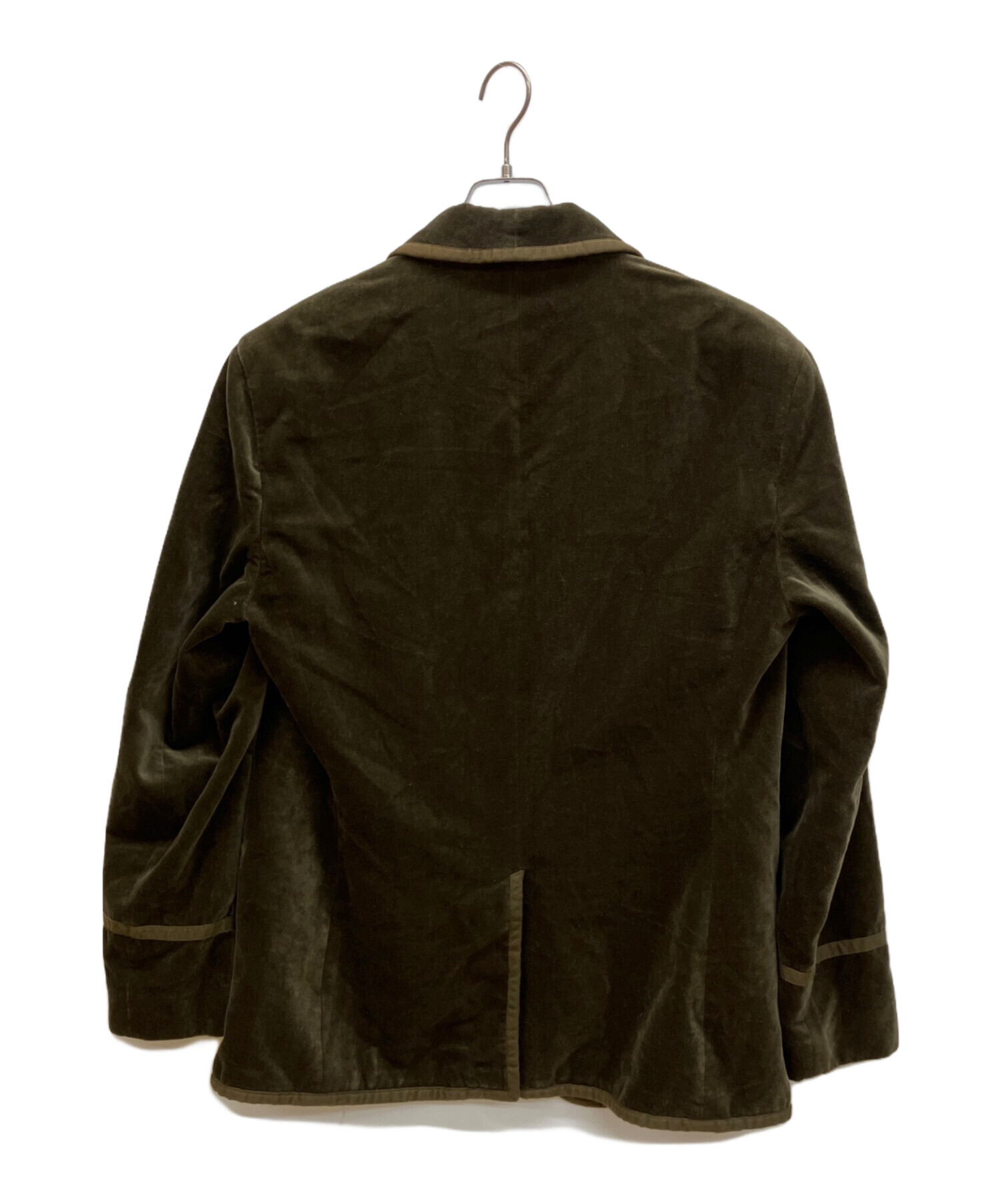 激レア　USA製　ラルフローレン ショールカラー ベロア テーラードジャケット 中古・古着通販】POLO RALPH LAUREN (ポロ・ラルフローレン) ショール