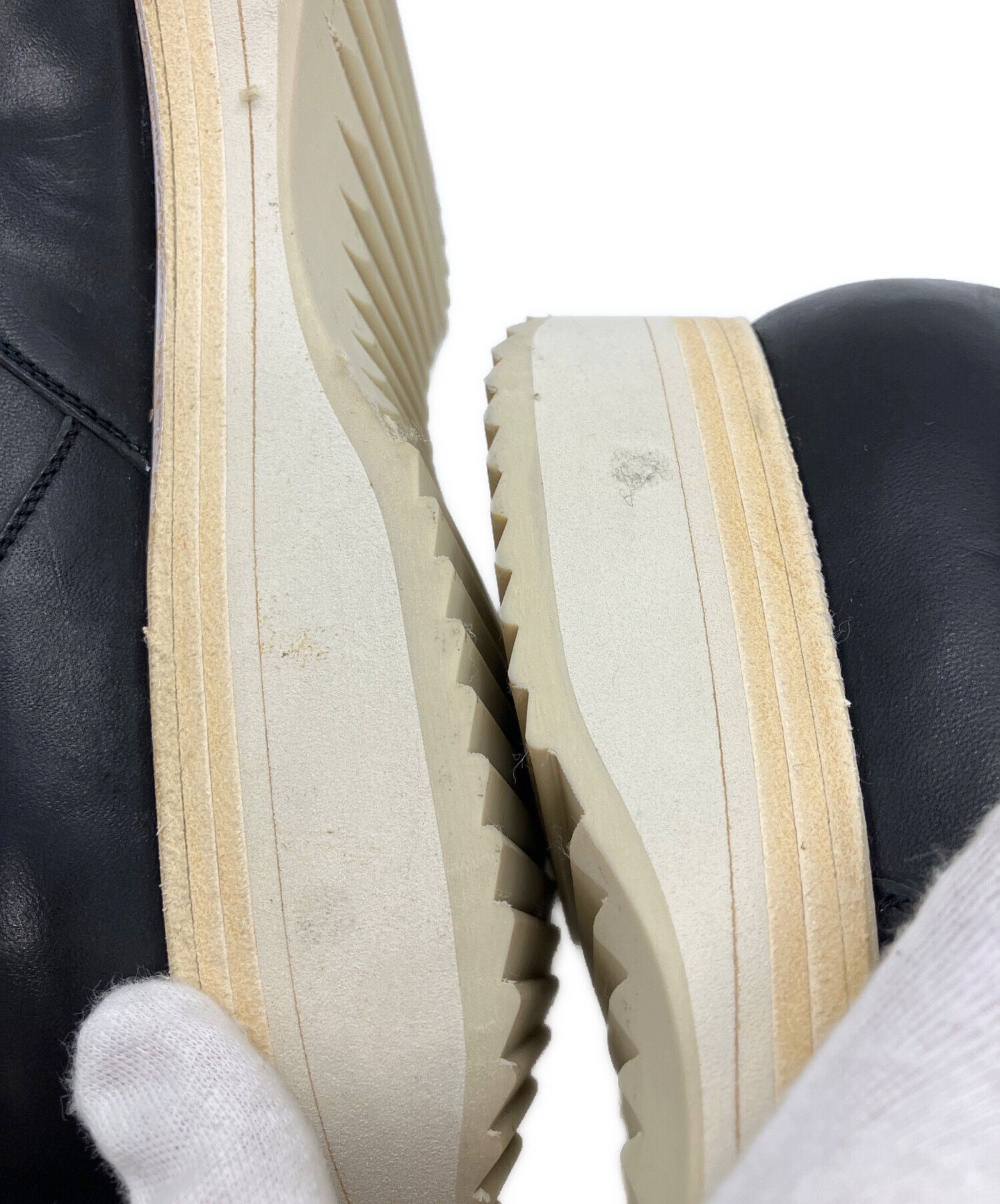 中古・古着通販】le yucca's (レ・ユッカス) L-GINNY SNEAKER ブラック