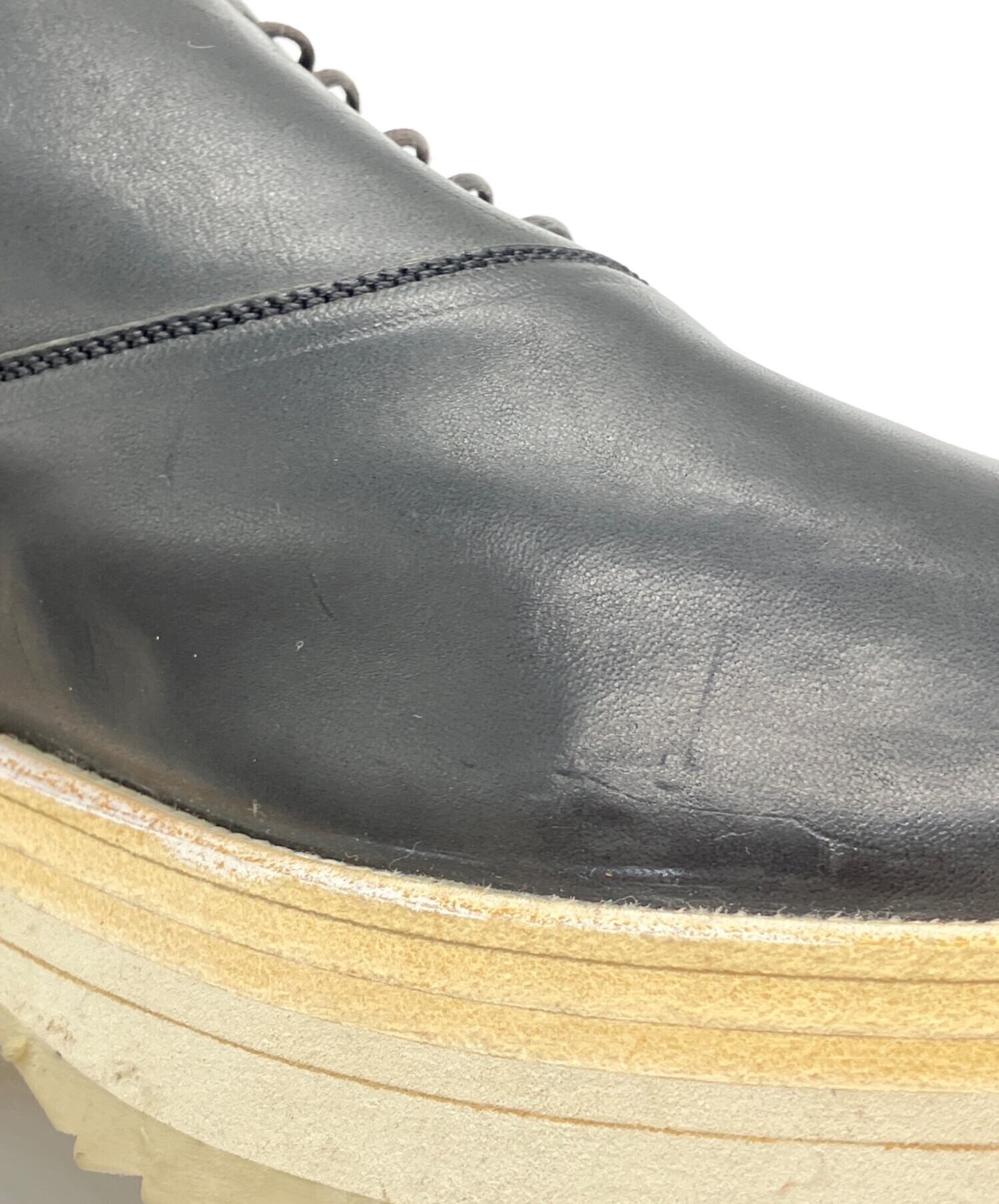 中古・古着通販】le yucca's (レ・ユッカス) L-GINNY SNEAKER ブラック