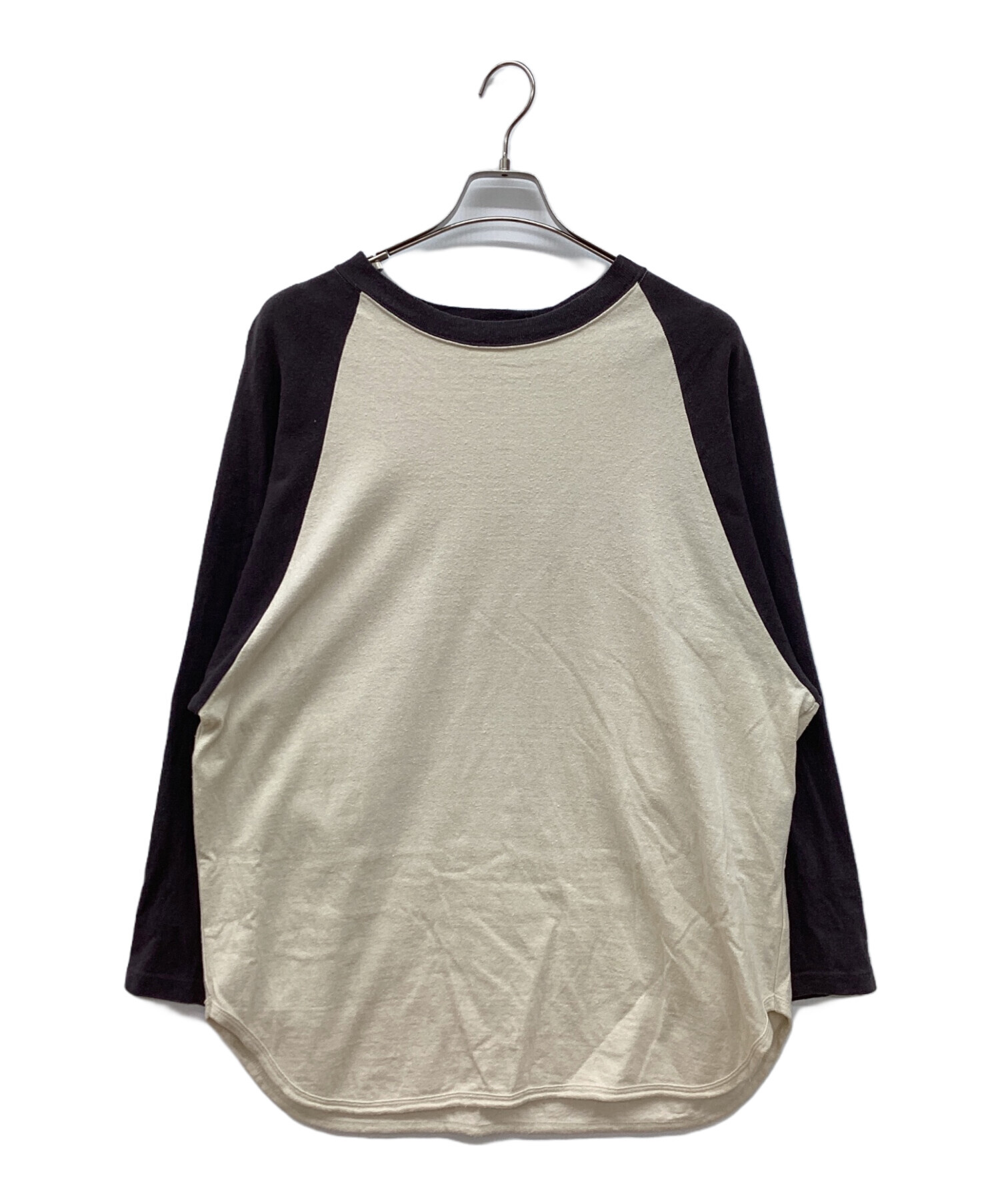 中古・古着通販】BLURHMS (ブラームス) Silk Nep Baseball Raglan Tee