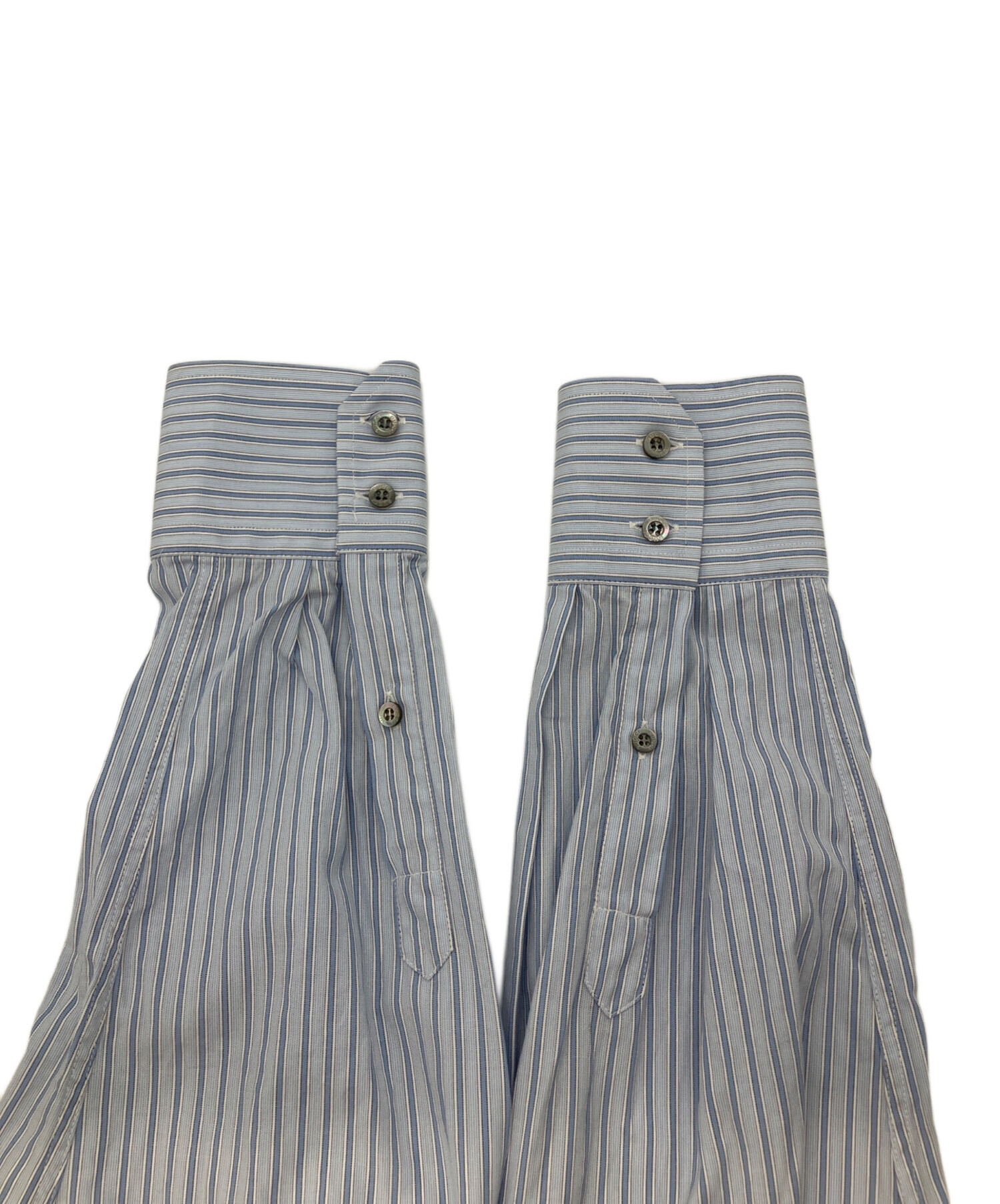 中古・古着通販】GUCCI (グッチ) ストライプシャツ スカイブルー