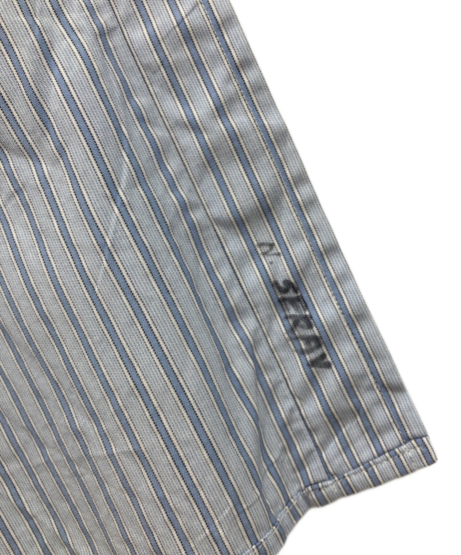 中古・古着通販】GUCCI (グッチ) ストライプシャツ スカイブルー