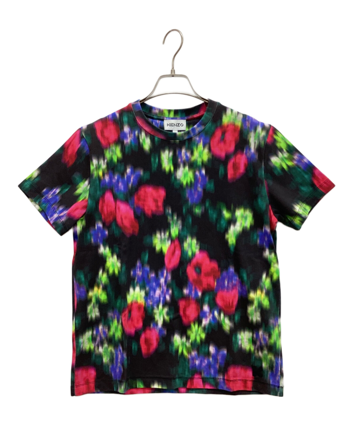 ケンゾー レーヨン フローラル 半袖 オープンカラーシャツ S マルチカラー 中古・古着通販】KENZO (ケンゾー) フローラルグラフィックプリントT