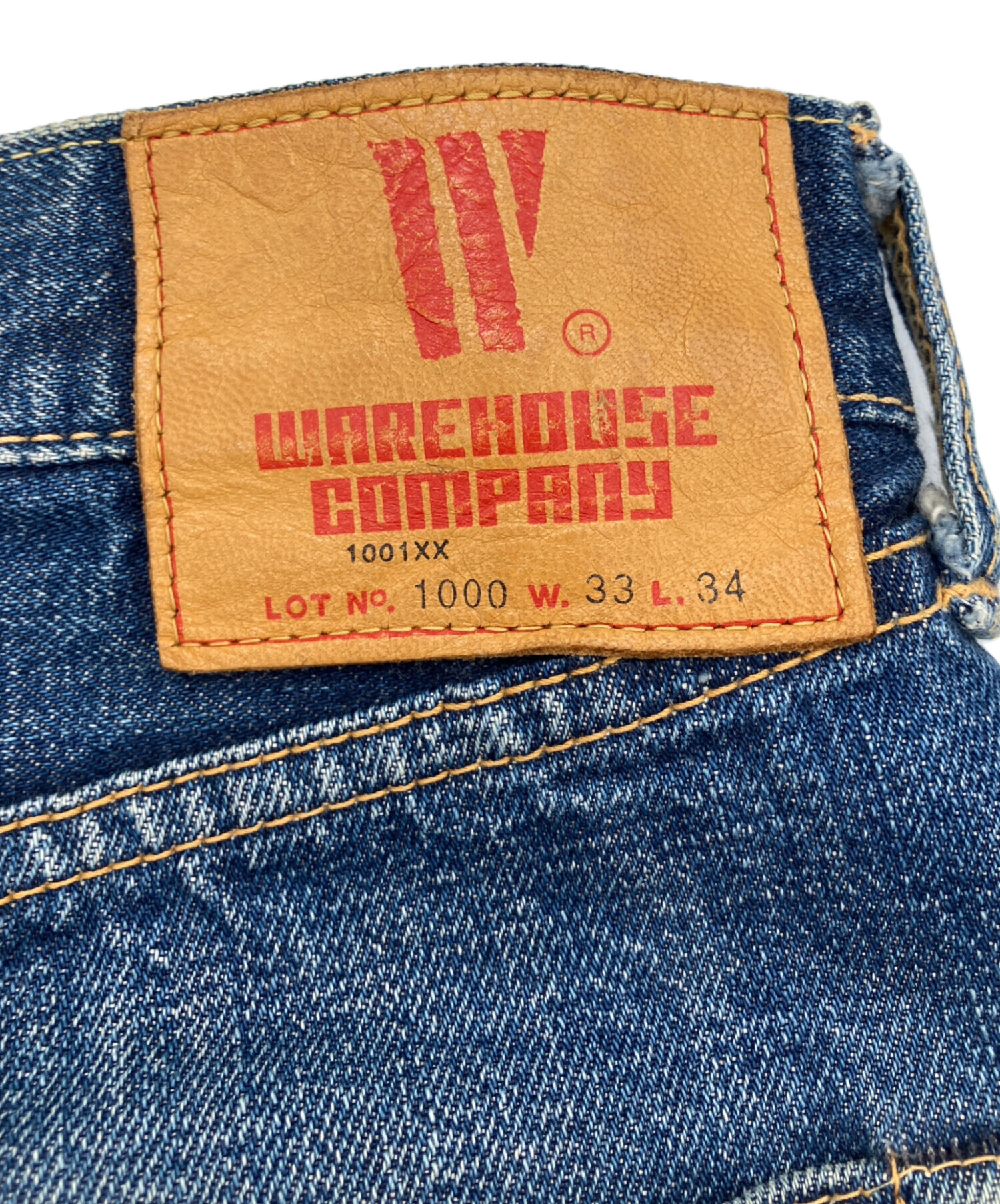 中古・古着通販】WAREHOUSE COMPANY (ウエアハウスカンパニー) デニム