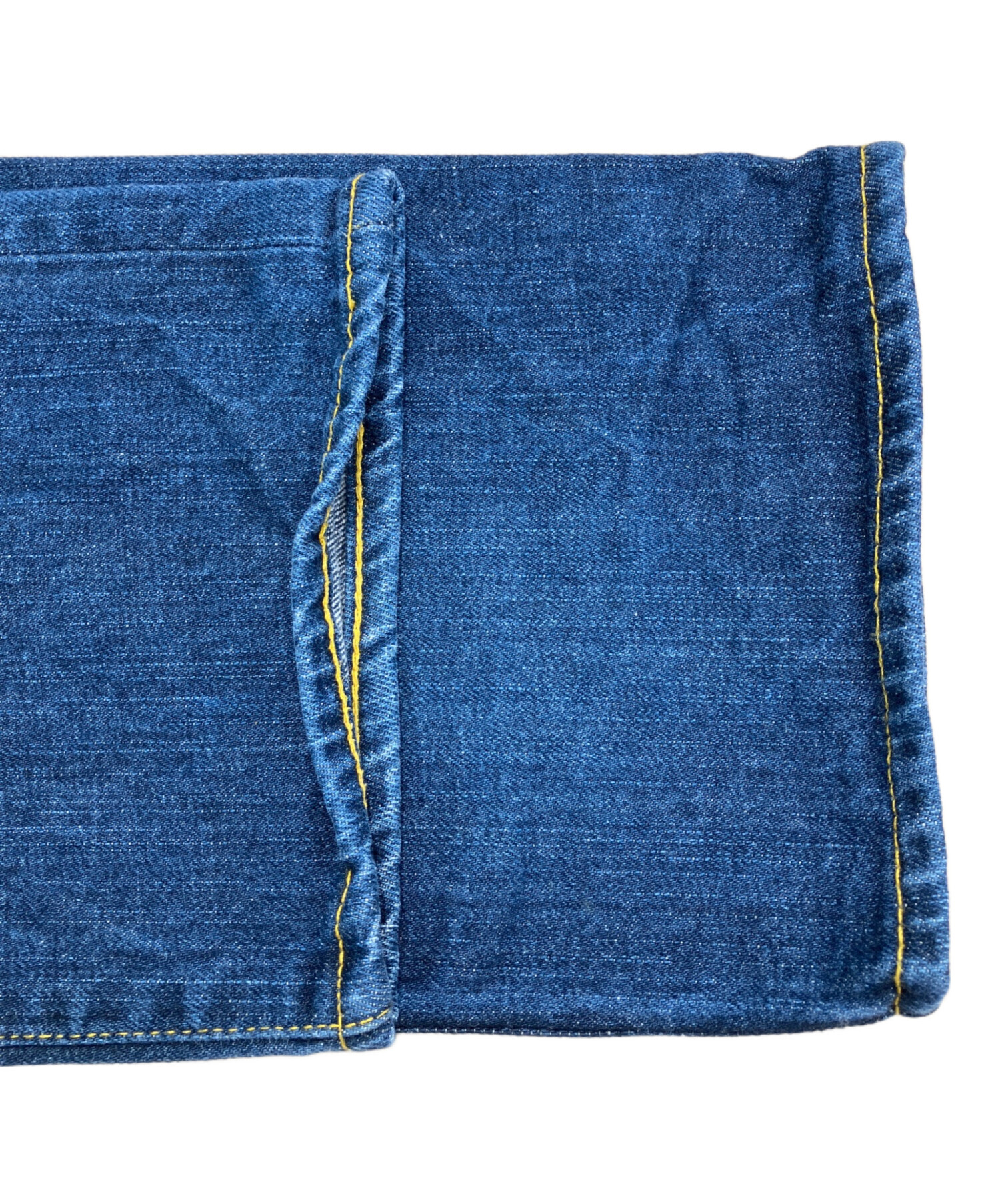 CUNE ウサギ刺繍ダークブルーデニムパンツ　ウエストゴム サイズ3 CUNE ウサギ刺繍ダークブルーデニムパンツ ウエストゴム サイズ3 CUNE