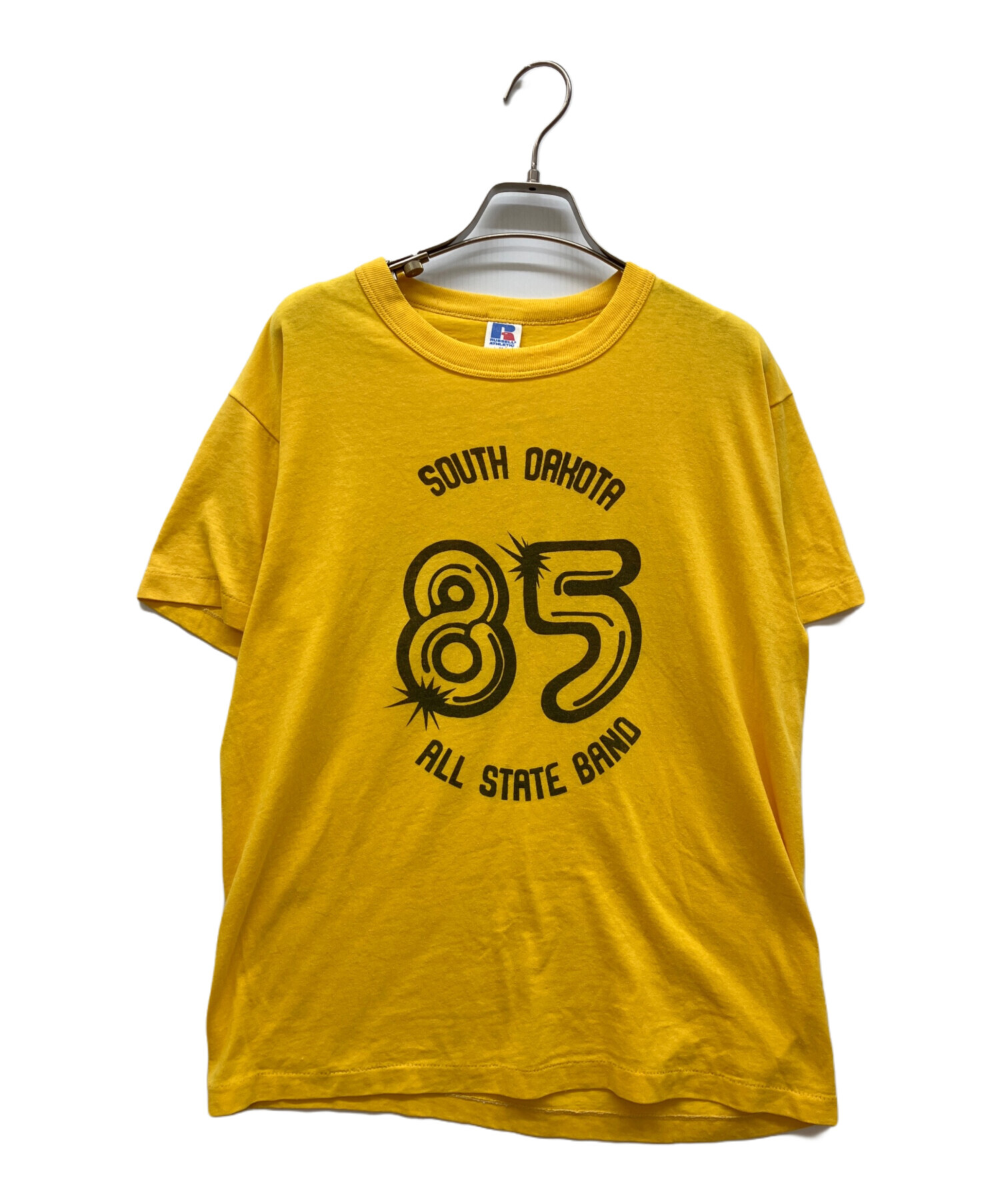 KITH Russell Athletic Tシャツ イエロー ヴィンテージ 中古・古着通販】RUSSELL ATHLETIC (ラッセルアスレチック