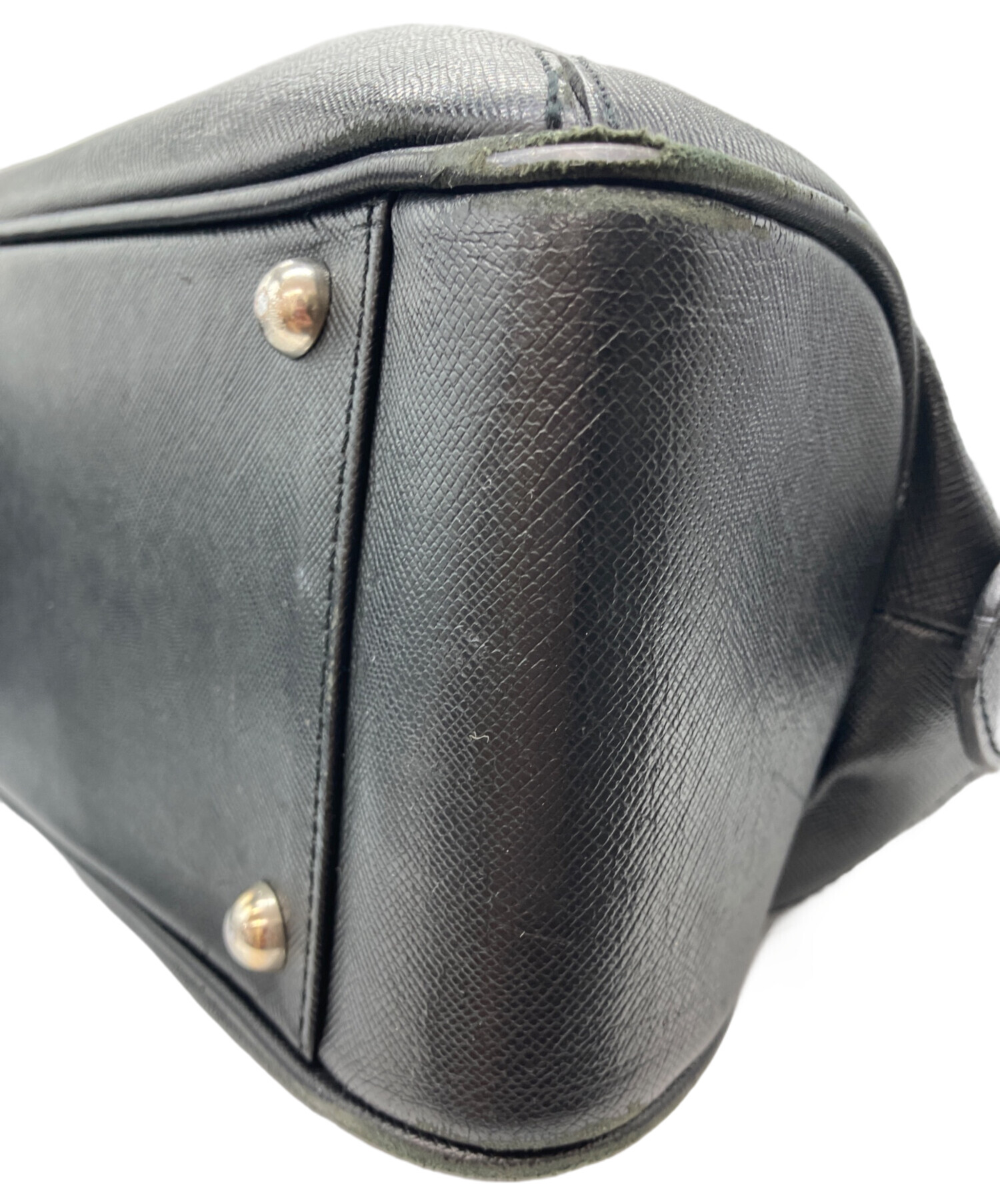 中古・古着通販】PELLE MORBIDA (ペッレモルビダ) レザーハンドバッグ