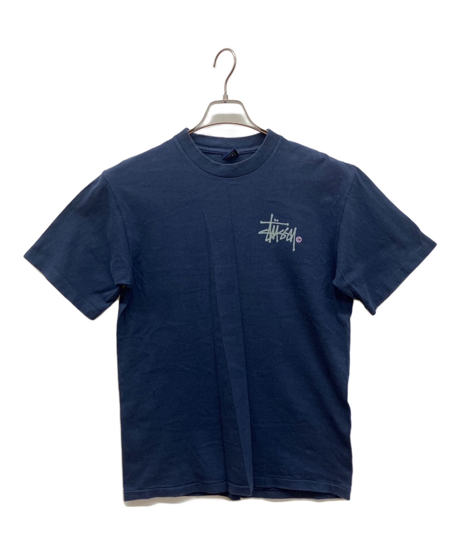 stussy ステューシー Tシャツ  紺色　M stussy(ステューシー) Dot Mix Dyed半袖Tシャツ ネイビー サイズ M