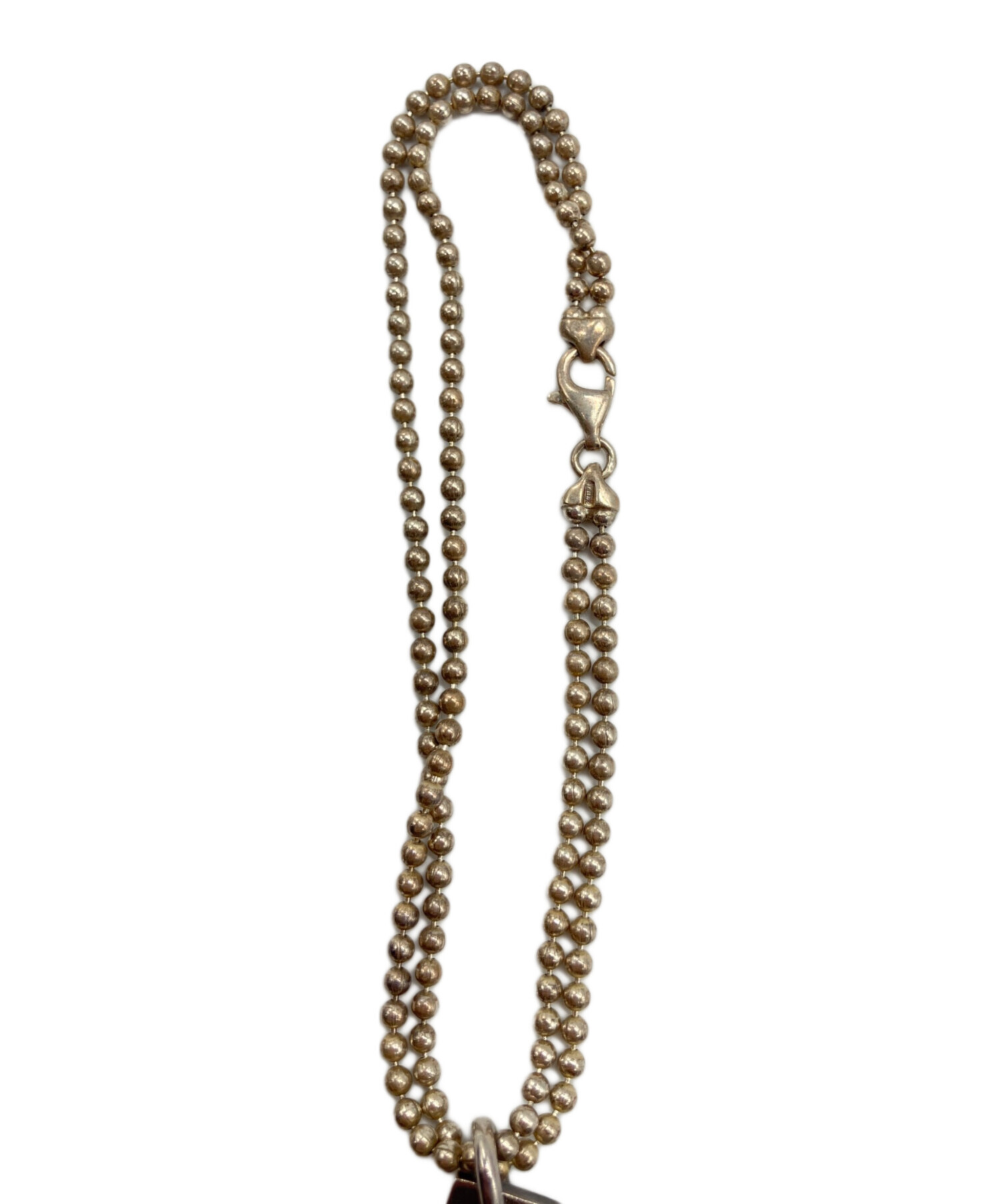 中古・古着通販】GUCCI (グッチ) ボールチェーンブレスレット シルバー