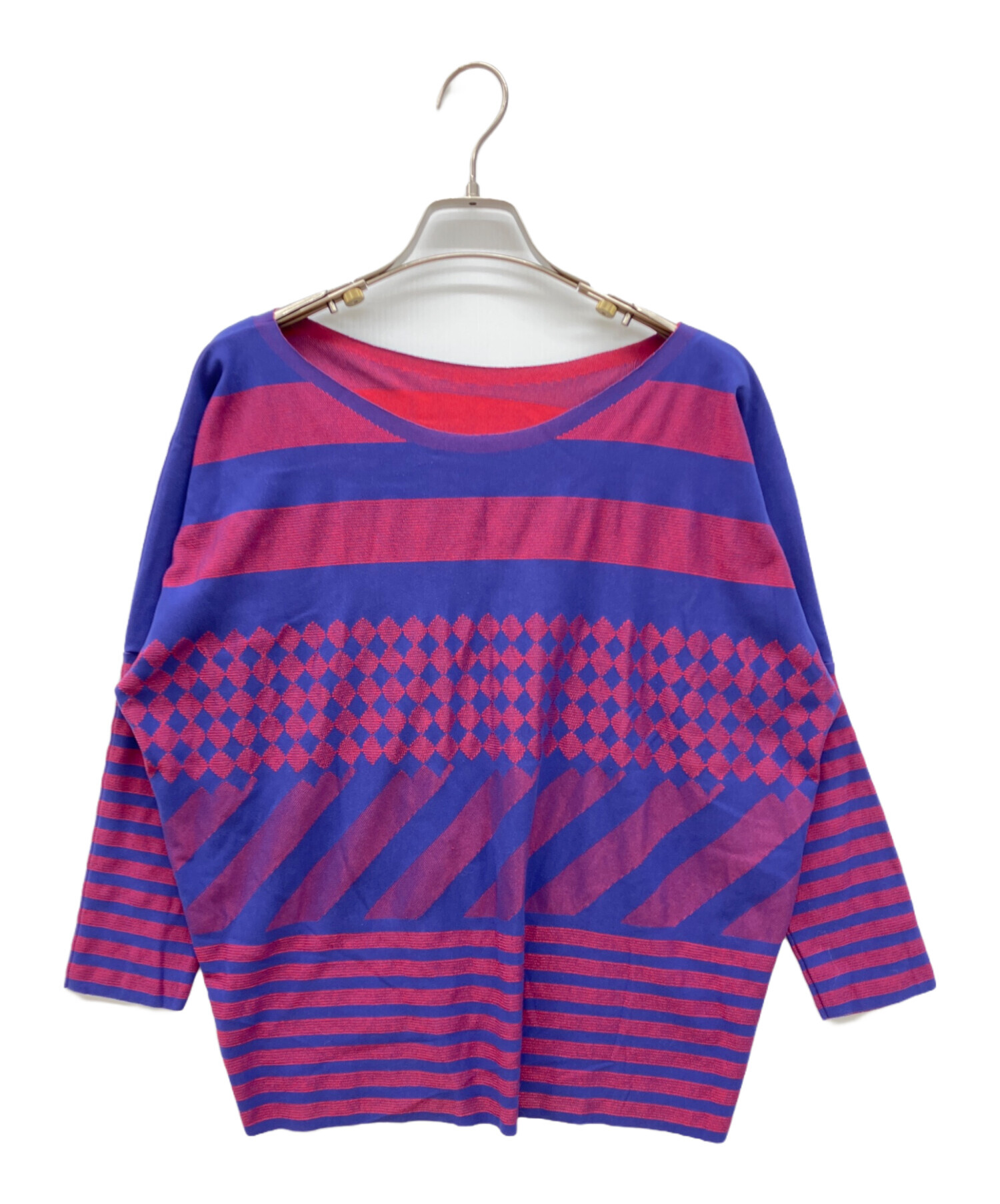 中古・古着通販】PLEATS PLEASE (プリーツプリーズ) サイケ柄ロング