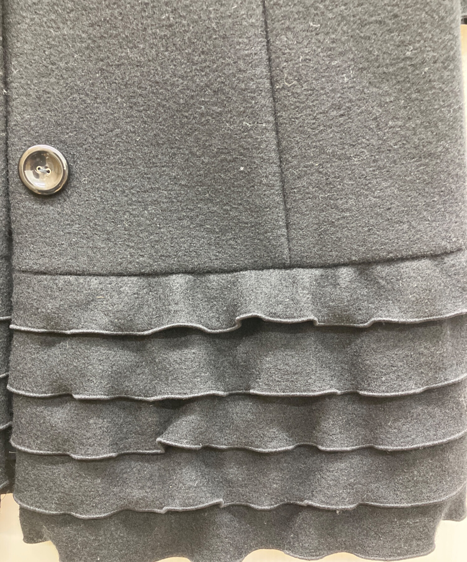 中古・古着通販】M'S GRACY (エムズグレイシー) フリルノーカラー