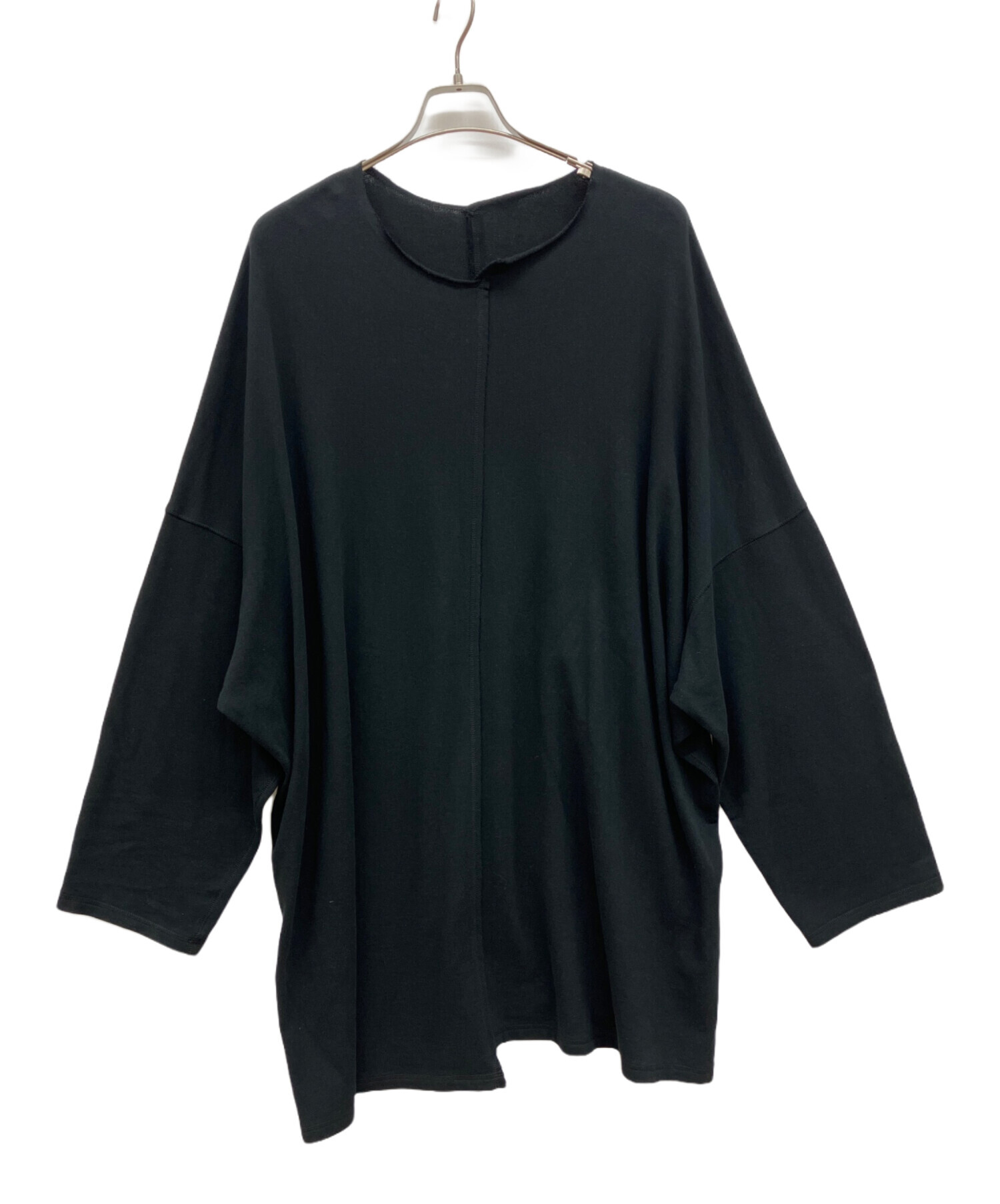 YOHJI YAMAMOTO ヨウジヤマモト Tシャツ・カットソー S 黒 【古着】【中古】【送料無料】 Yohji Yamamoto - YOHJI YAMAMOTO ヨウジヤマモト Tシャツ・カットソー