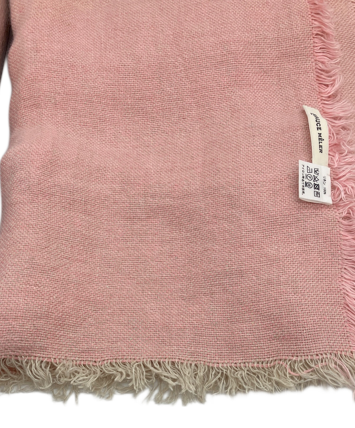 中古・古着通販】ASAUCE MELER (アソースメレ) ヘビーリネン大判