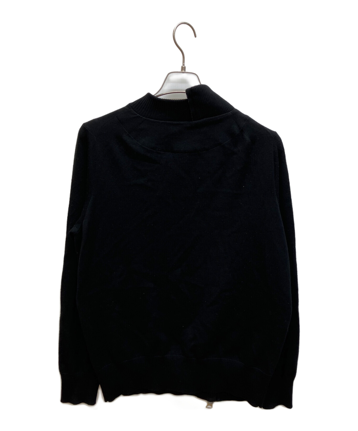 中古・古着通販】sacai (サカイ) Wool Knit × Suiting Jacket ブラック