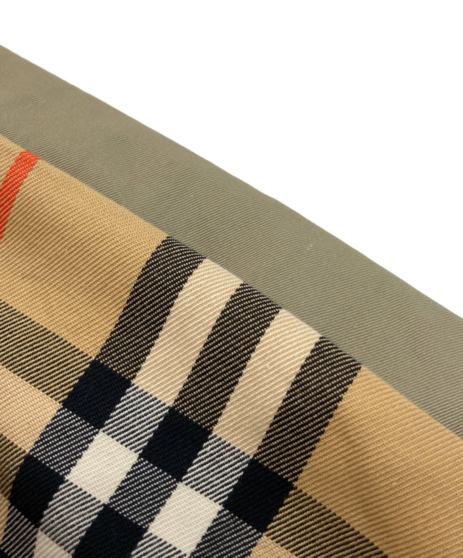 バーバリー チェック柄 ステンカラーコート ベージュ サイズ7AR S相当 BURBERRY（バーバリー） Burberry's バーバリーズ ステンカラー コート