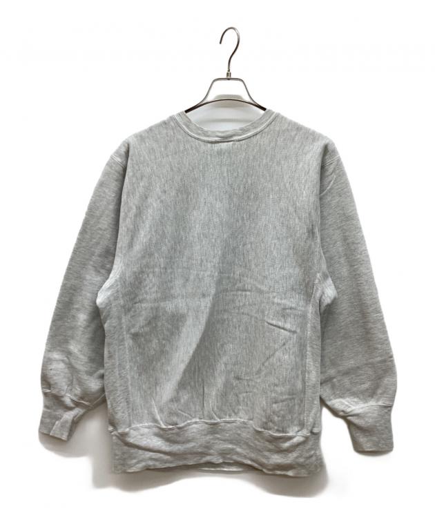 激レア チャンピオンリバースウィーブ 長袖 かグレー Champion（チャンピオン） USA リバース ウィーブ クルー ネック