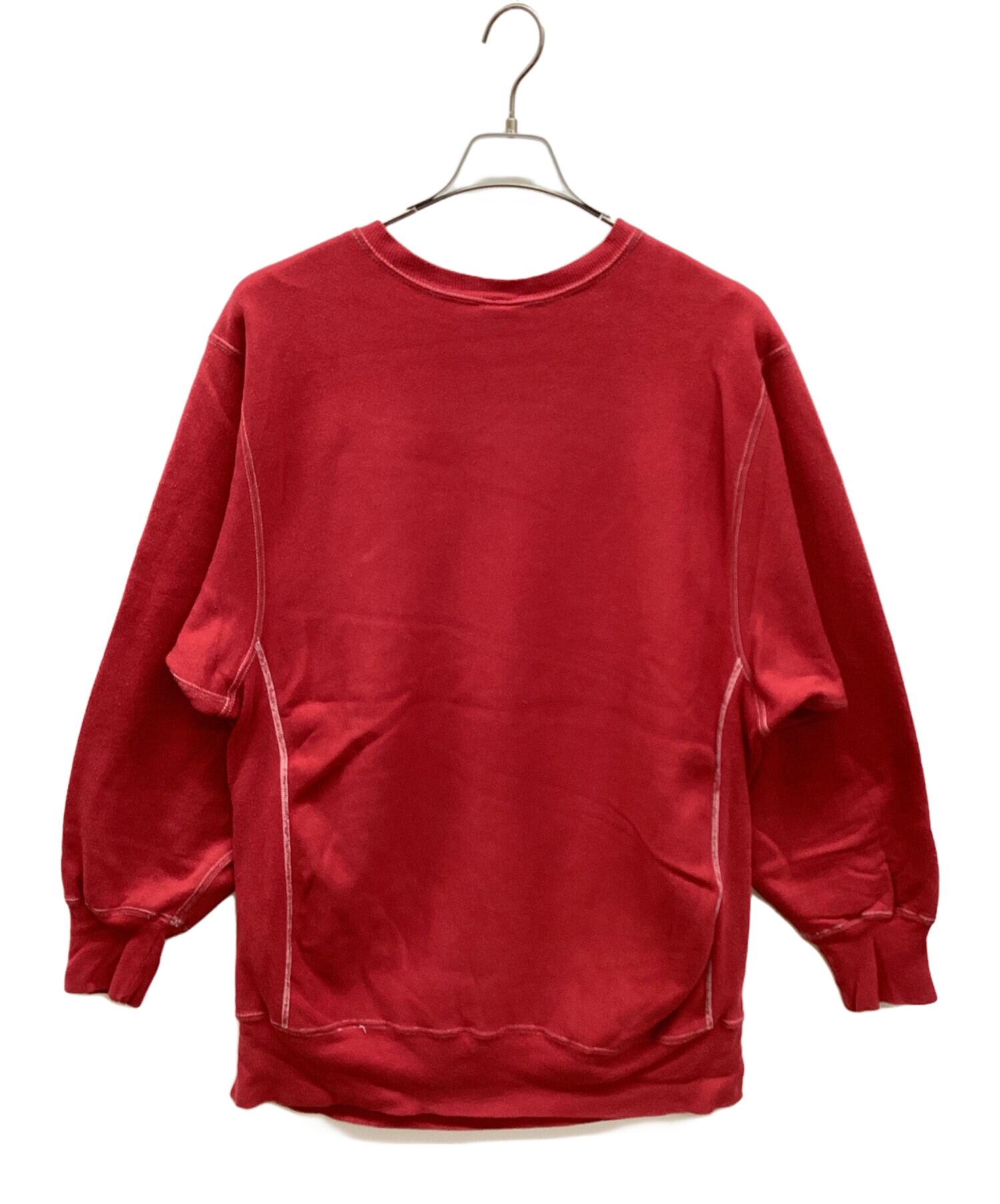 チャンピオン　リバースウィーブ スウェット　赤 中古・古着通販】Champion REVERSE WEAVE (チャンピオン リバース