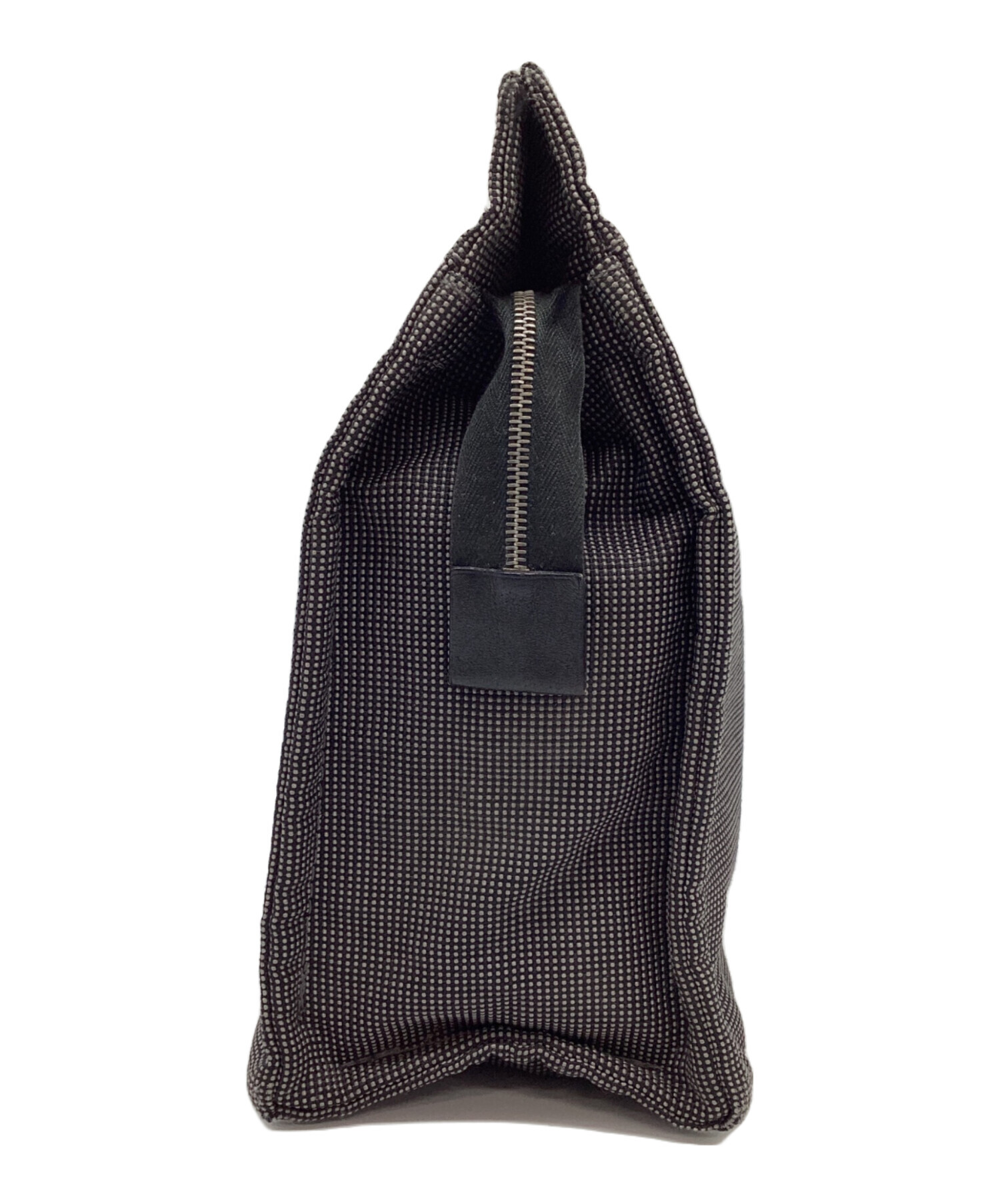 HERMES エルメス エールライン ポーチMM クラッチバッグ グレー系 ユニ 