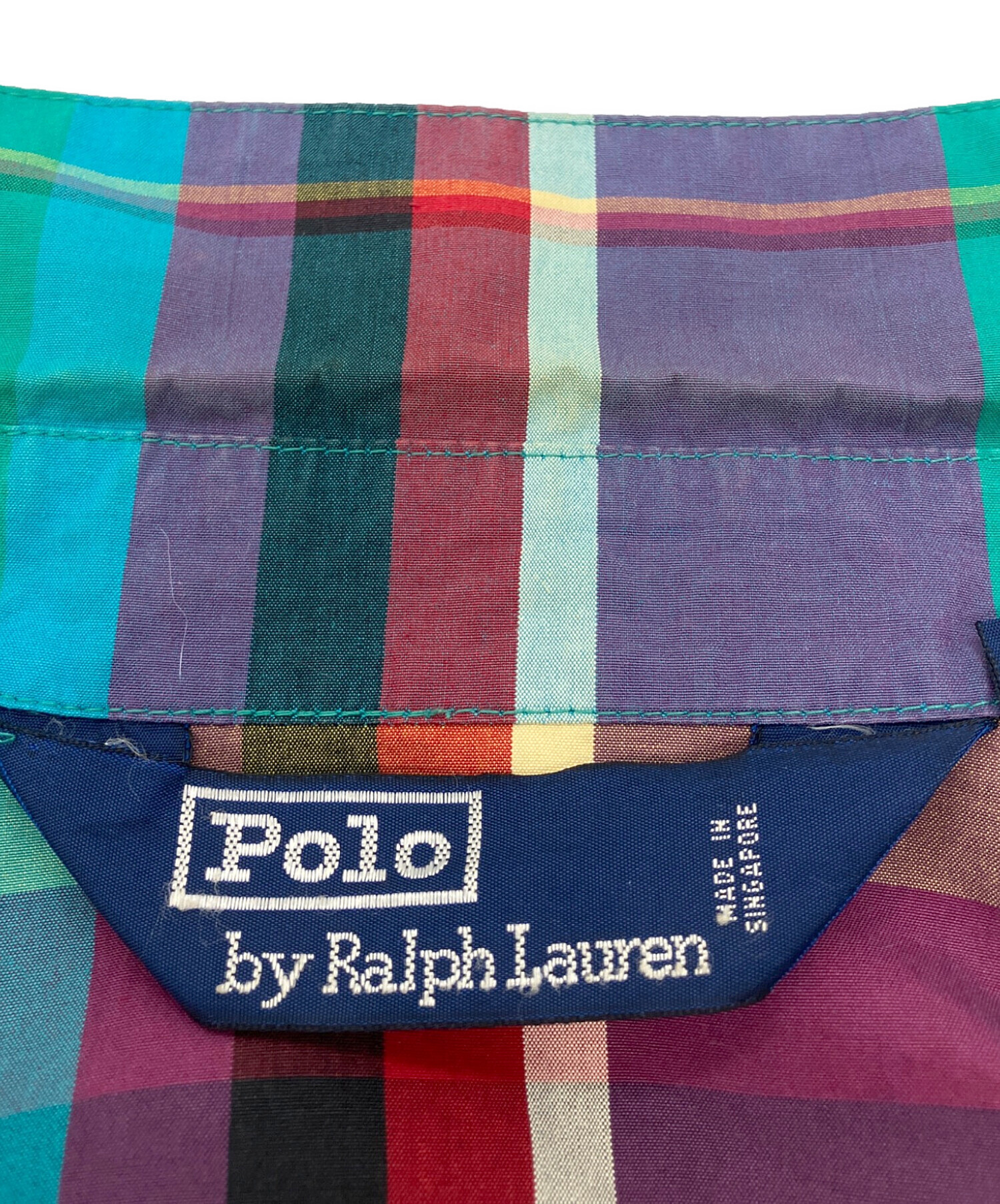 未使用ラルフローレン　フラットシューズ　タータンチェック 中古・古着通販】POLO RALPH LAUREN (ポロ・ラルフローレン) タータン