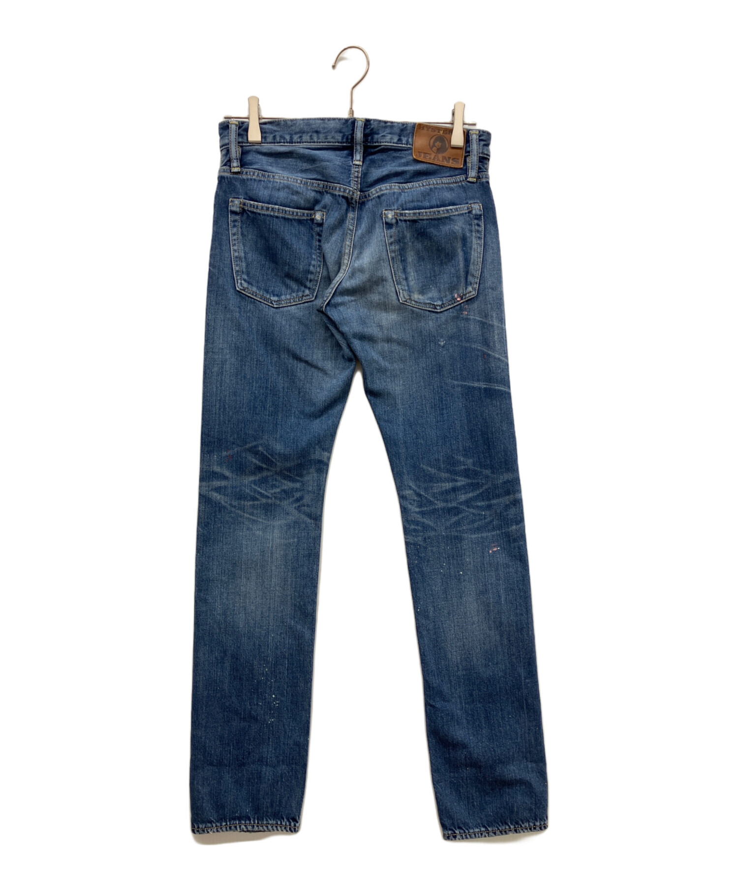 ヒステリックグラマー　スタッズヴィンテージ加工　デニムパンツ　インディゴ　W32 ヒステリックグラマー スタッズヴィンテージ加工 デニムパンツ