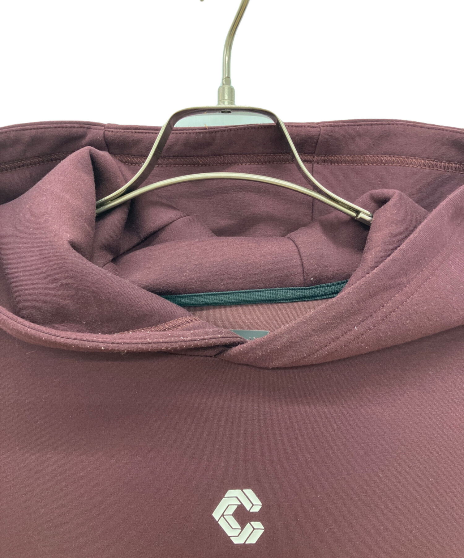 中古・古着通販】CRONOS (クロノス) Diagonal paneling hoodie