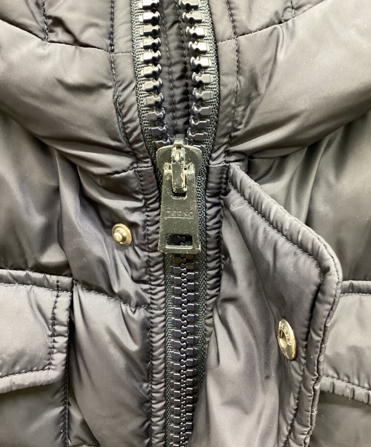 中古・古着通販】HERNO (ヘルノ) ナイロンシャモニーダウンコート