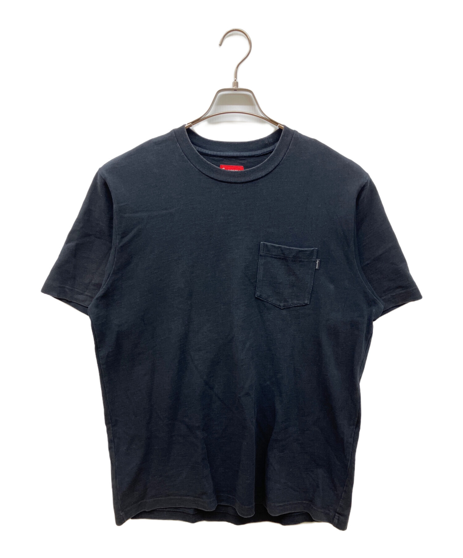 新品】Supreme S/S Pocket Tee 黒 L-☆BTSテテ着用☆ Burberry Tシャツ 